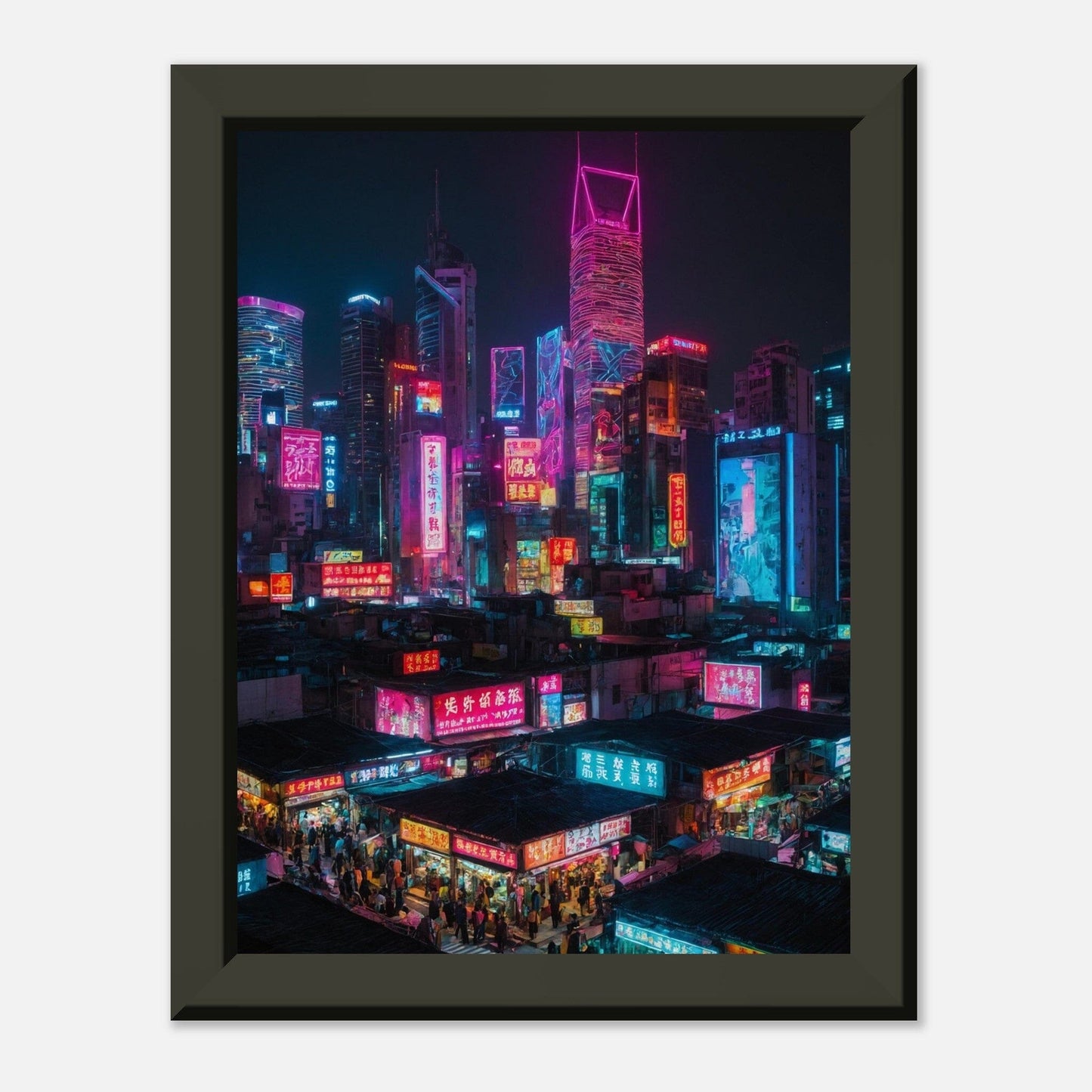 Koi Pond Kaleidoscope: Fluid Finesse Print Material Modern Masterpieces 15x20 cm / 6x8″ 