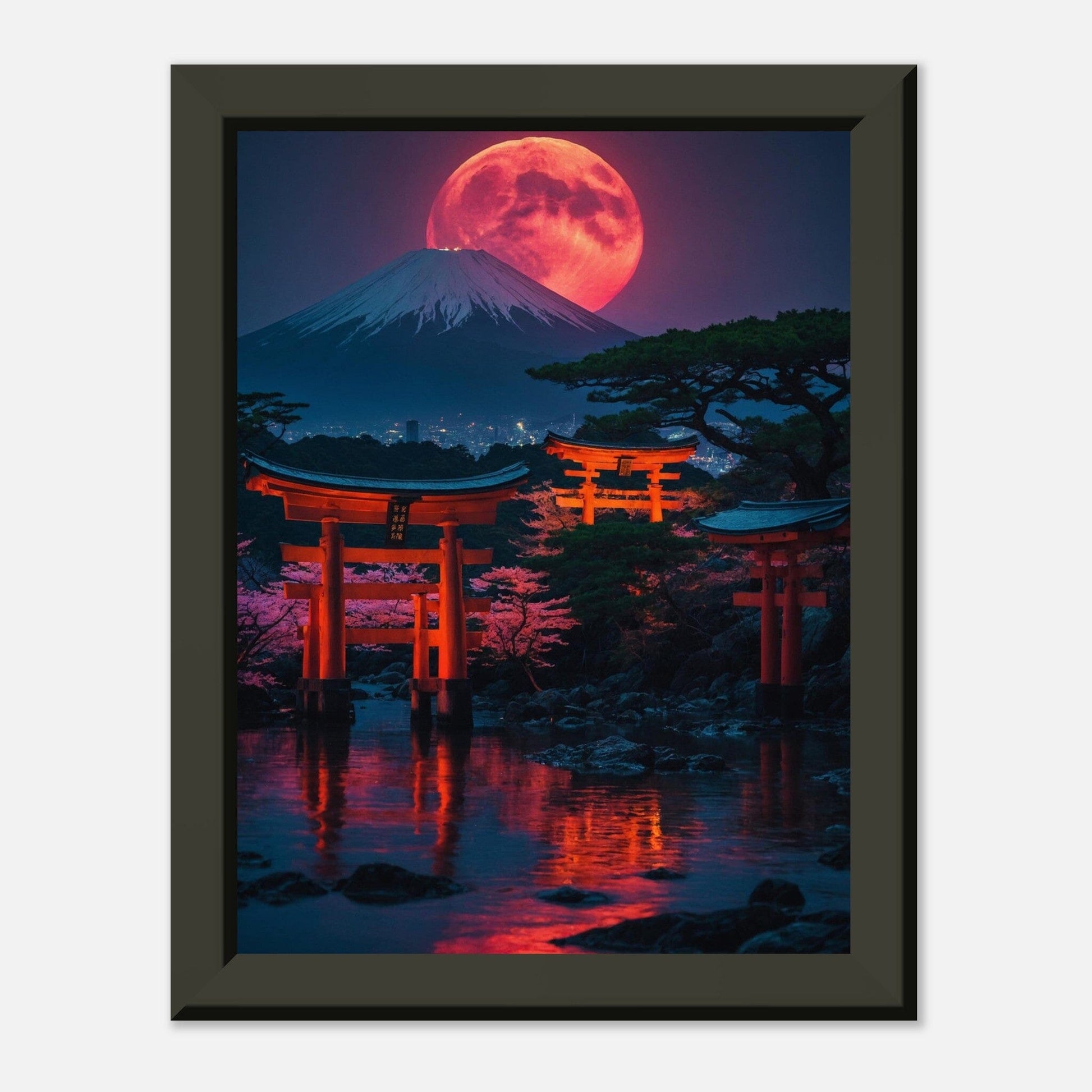 Lotus Lullaby: Serenity in Bloom Print Material Modern Masterpieces 15x20 cm / 6x8″ 