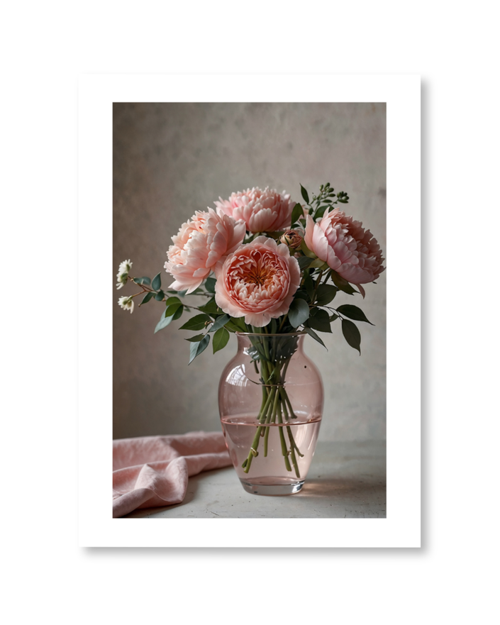 Peonies in Glass