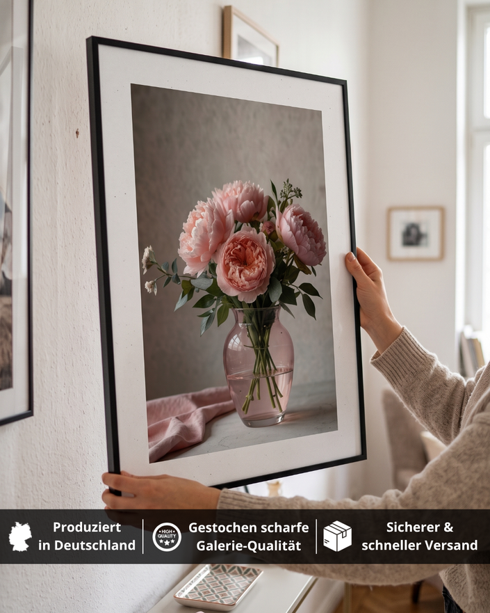 Peonies in Glass