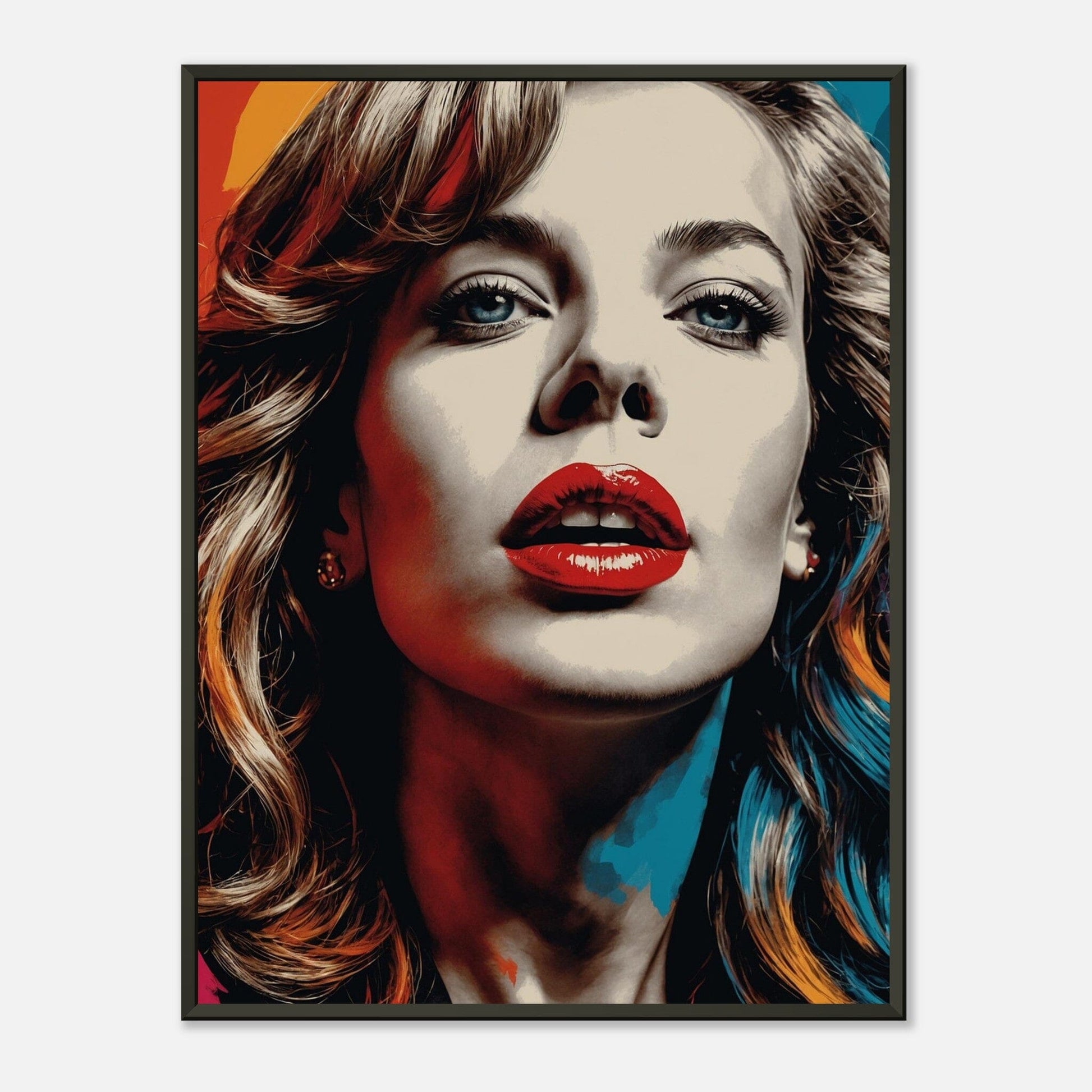 Pop Culture Pantheon: Legendary Portraits Print Material Modern Masterpieces 60x80 cm / 24x32″ 
