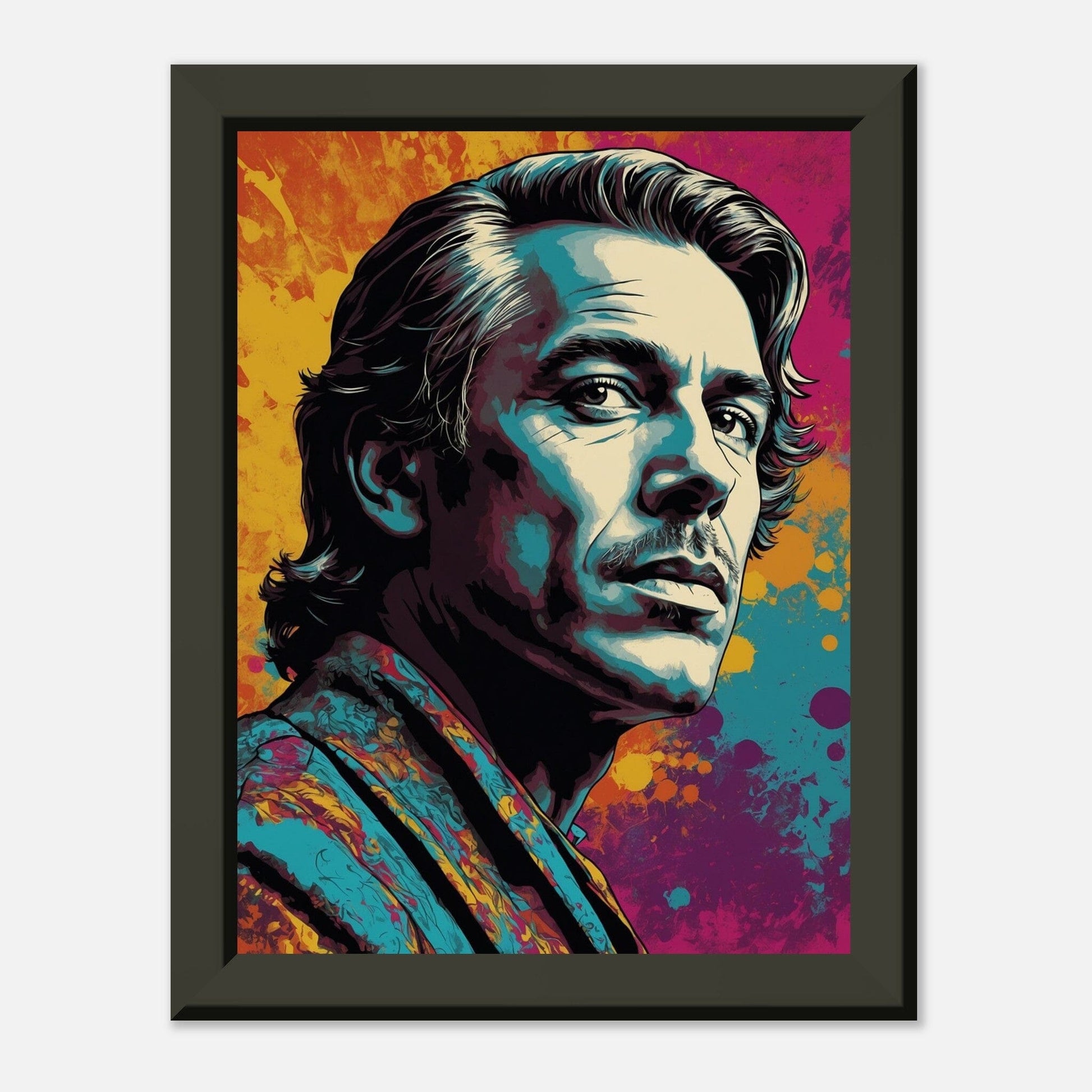 Pop Persona: Cultural Icons Captured Print Material Modern Masterpieces 15x20 cm / 6x8″ 