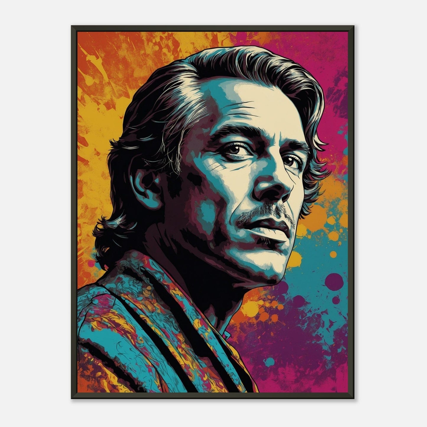 Pop Persona: Cultural Icons Captured Print Material Modern Masterpieces 60x80 cm / 24x32″ 