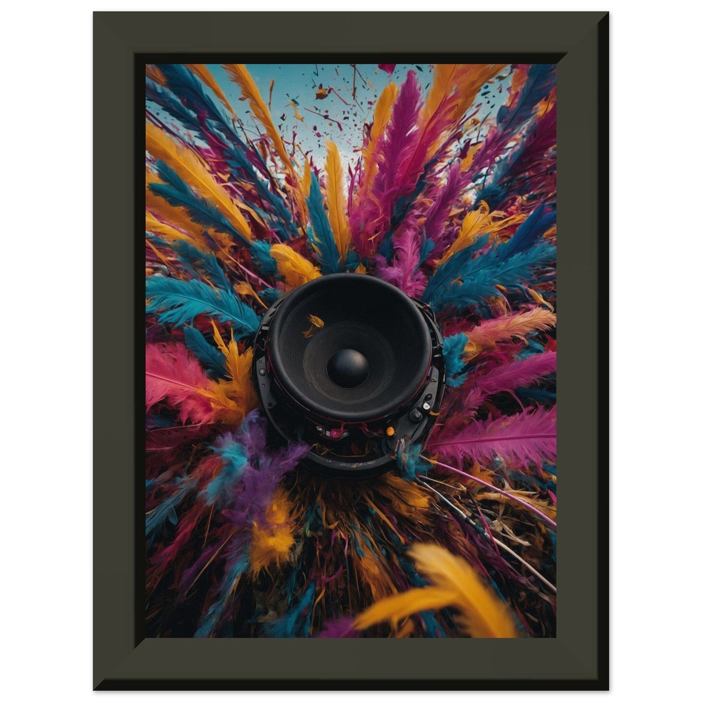 Premium Matte Paper Metal Framed Poster - Stilvolle Kunst in robustem Metallrahmen Print Material Modern Masterpieces 13x18 cm / 5x7″ 