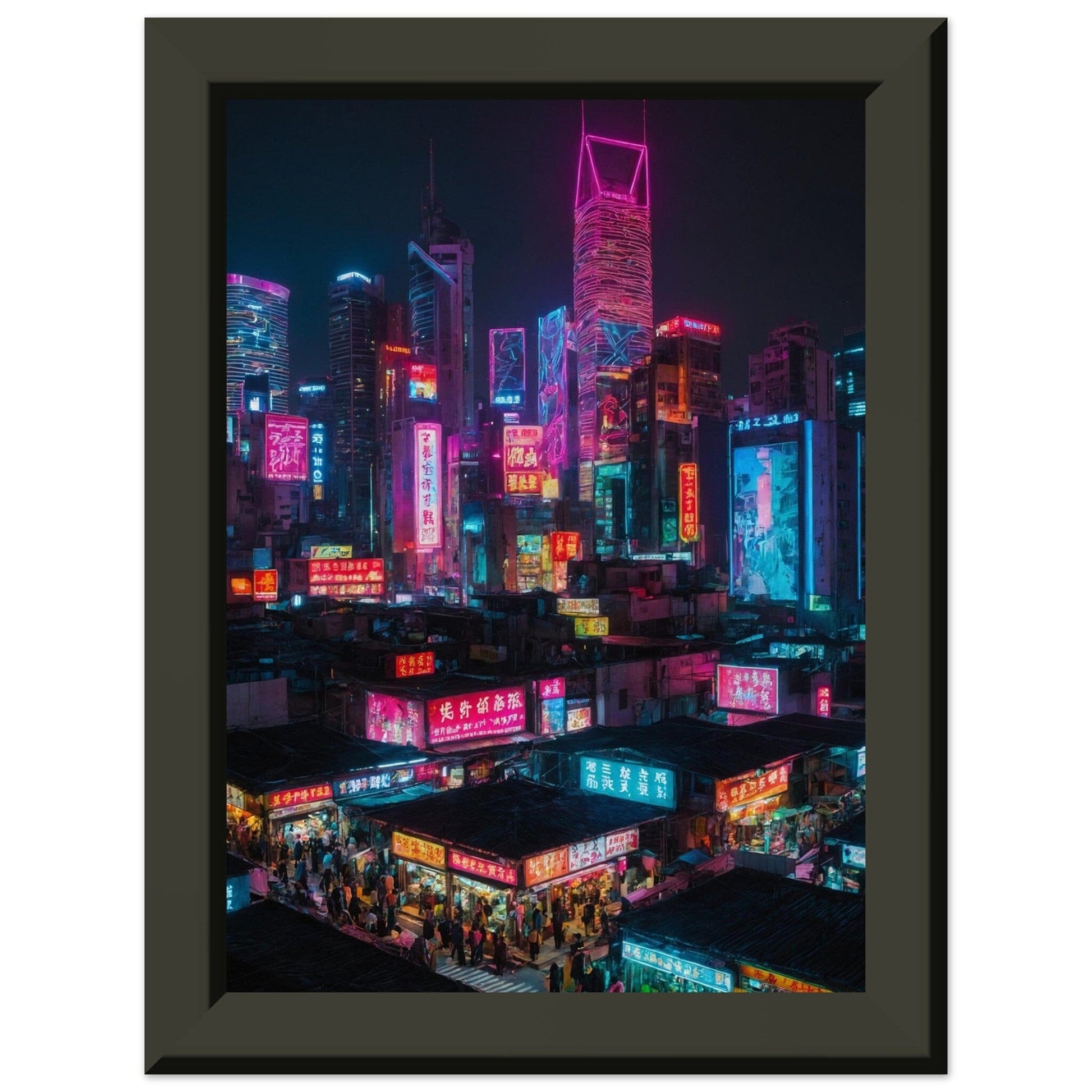 Premium Matte Paper Metal Framed Poster - Stilvolle Kunst in robustem Metallrahmen Print Material Modern Masterpieces 13x18 cm / 5x7″ 