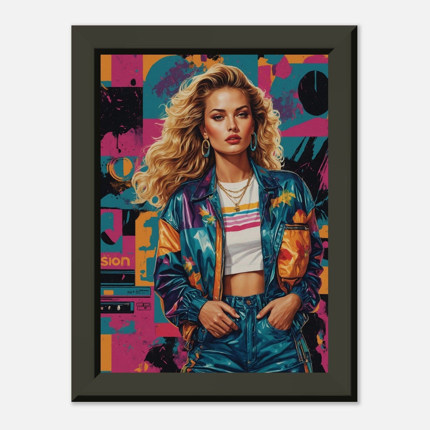 Premium Matte Paper Metal Framed Poster - Stilvolle Kunst in robustem Metallrahmen Print Material Modern Masterpieces 13x18 cm / 5x7″ 