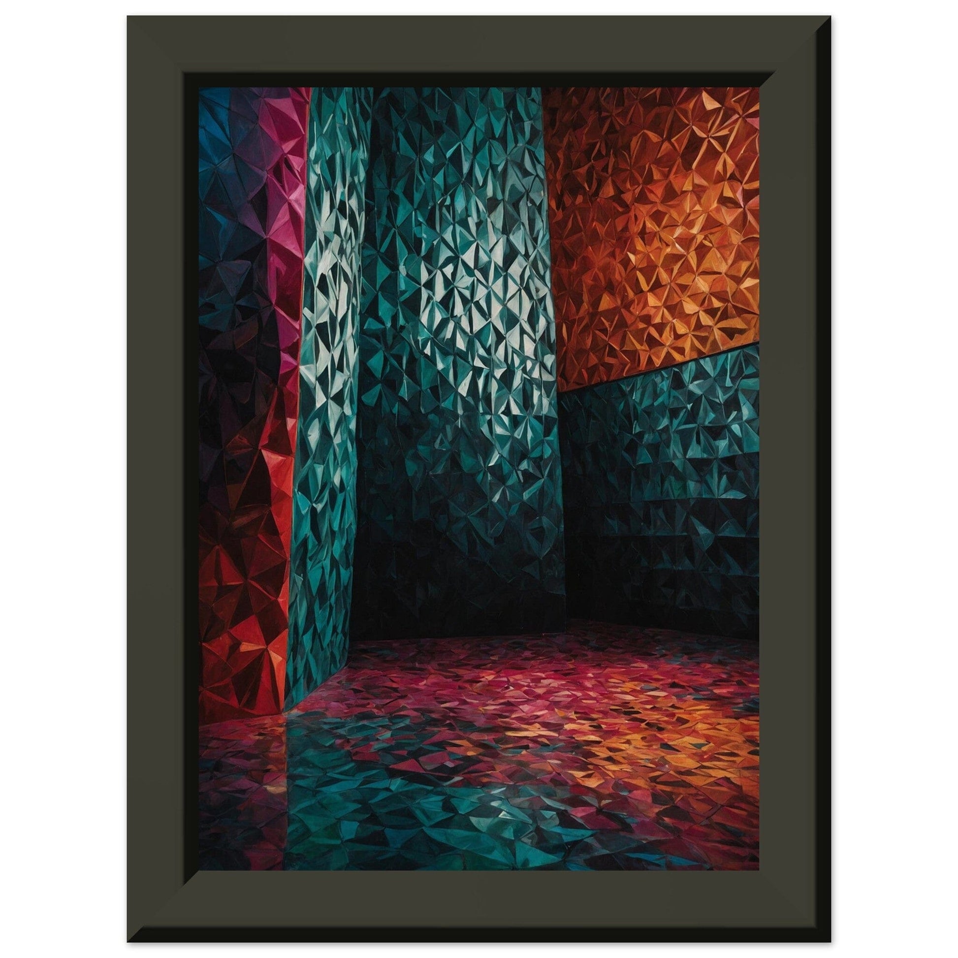 Premium Matte Paper Metal Framed Poster - Stilvolle Kunst in robustem Metallrahmen Print Material Modern Masterpieces 13x18 cm / 5x7″ 