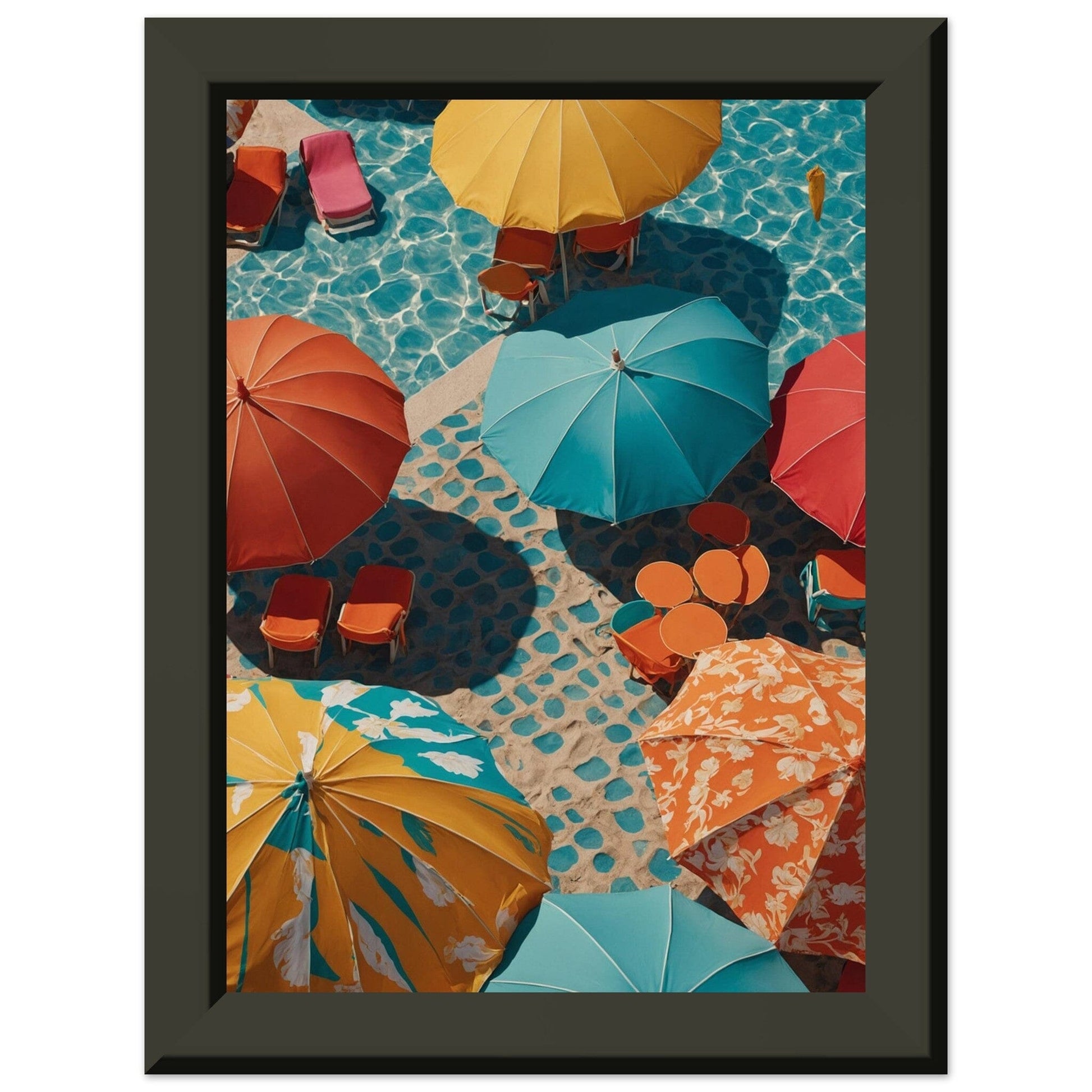 Premium Matte Paper Metal Framed Poster - Stilvolle Kunst in robustem Metallrahmen Print Material Modern Masterpieces 13x18 cm / 5x7″ 