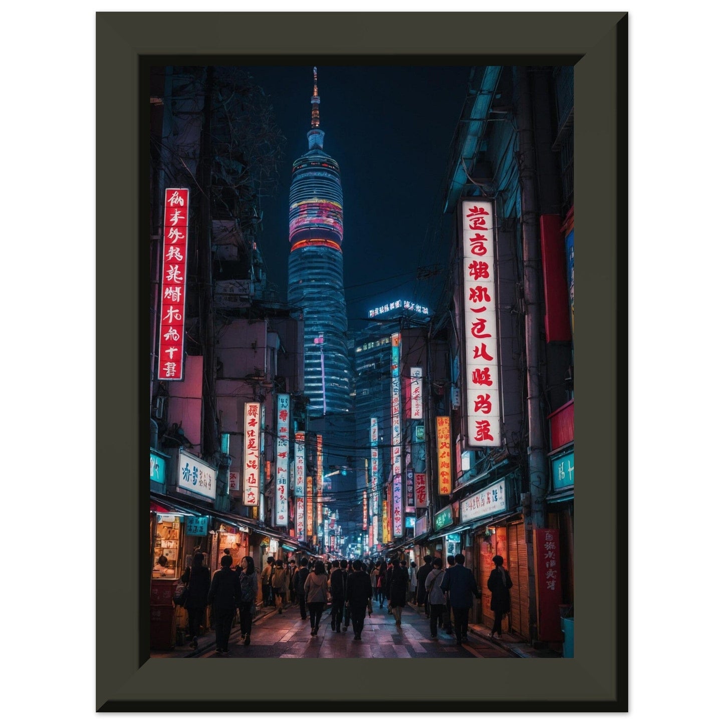 Premium Matte Paper Metal Framed Poster - Stilvolle Kunst in robustem Metallrahmen Print Material Modern Masterpieces 13x18 cm / 5x7″ 
