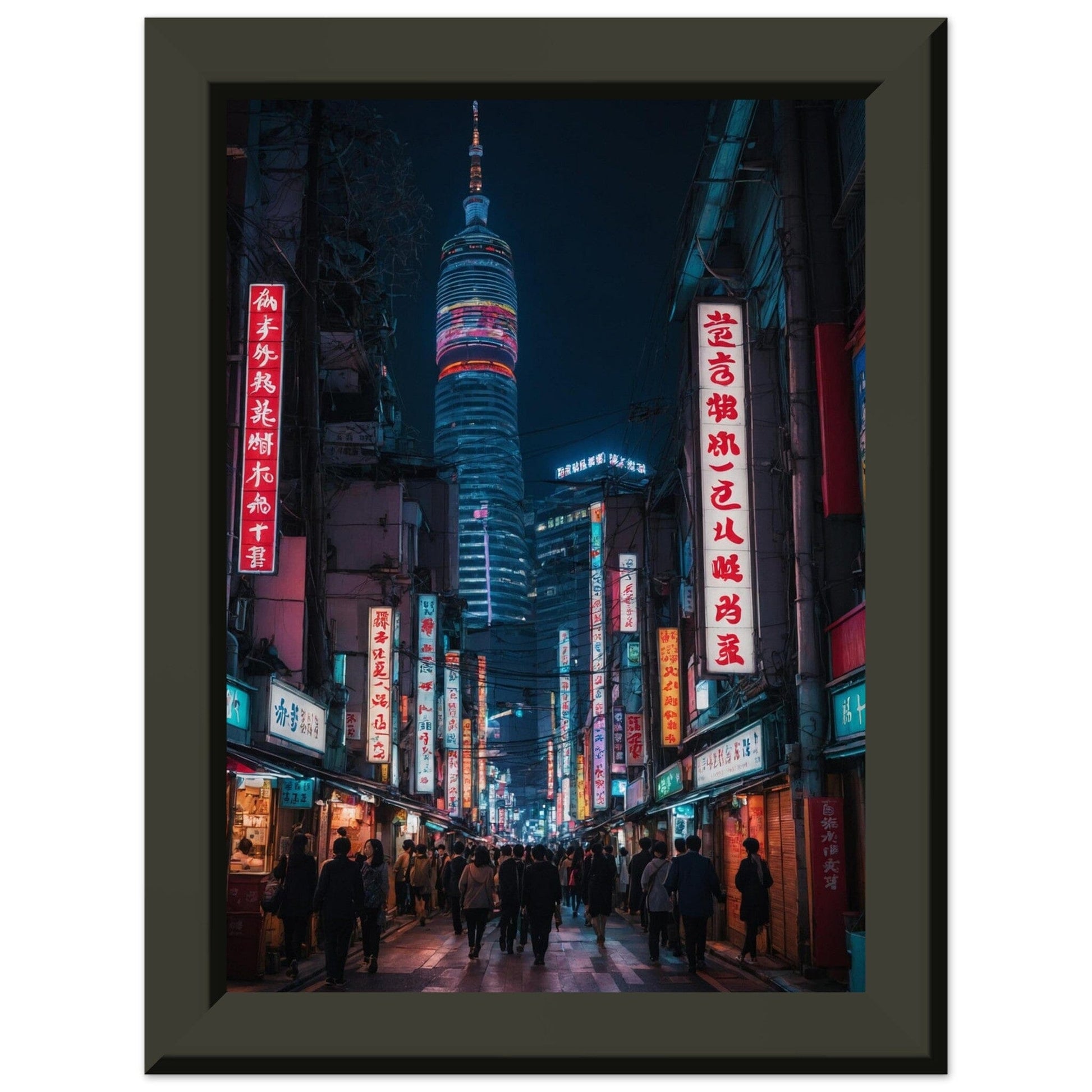 Premium Matte Paper Metal Framed Poster - Stilvolle Kunst in robustem Metallrahmen Print Material Modern Masterpieces 13x18 cm / 5x7″ 