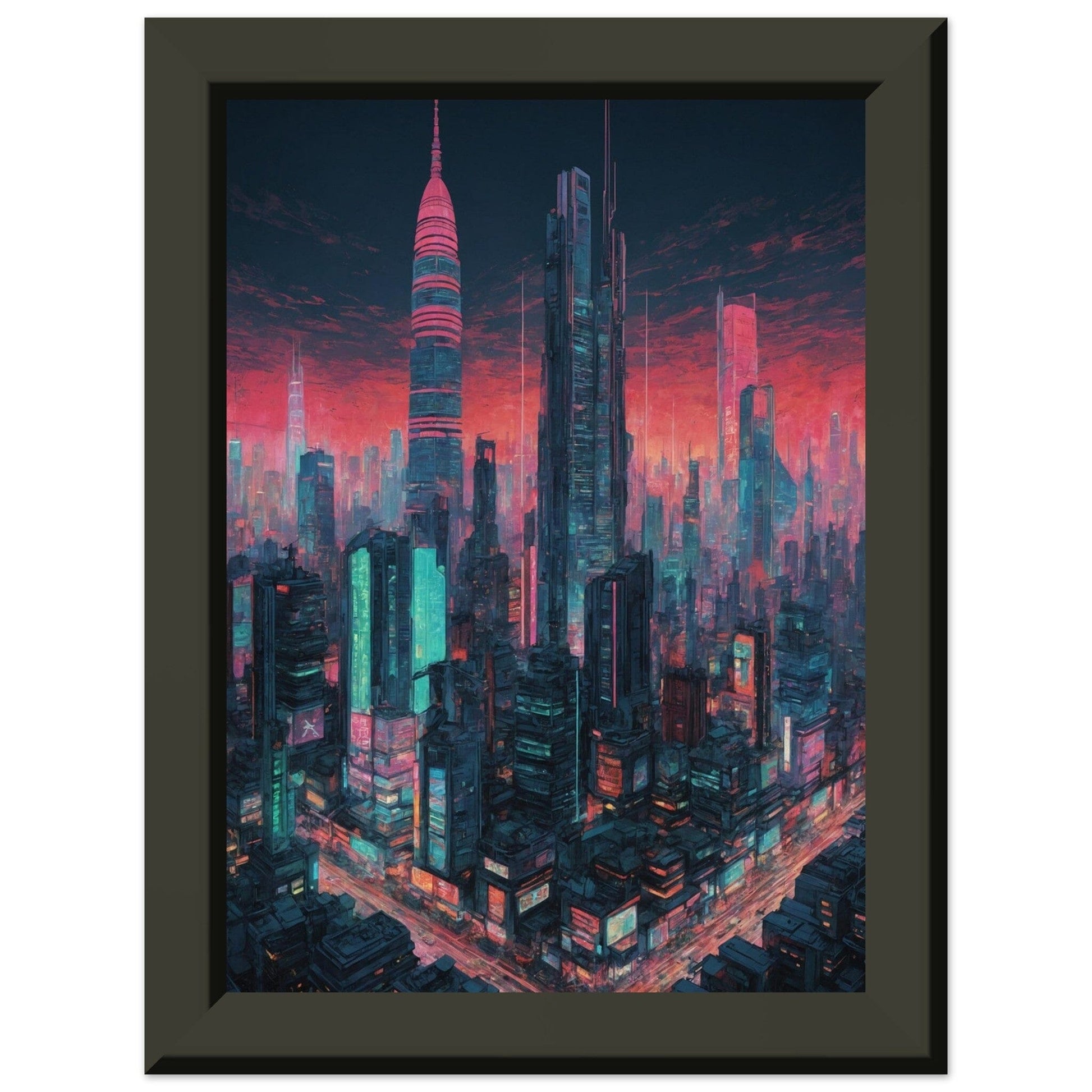 Premium Matte Paper Metal Framed Poster - Stilvolle Kunst in robustem Metallrahmen Print Material Modern Masterpieces 13x18 cm / 5x7″ 