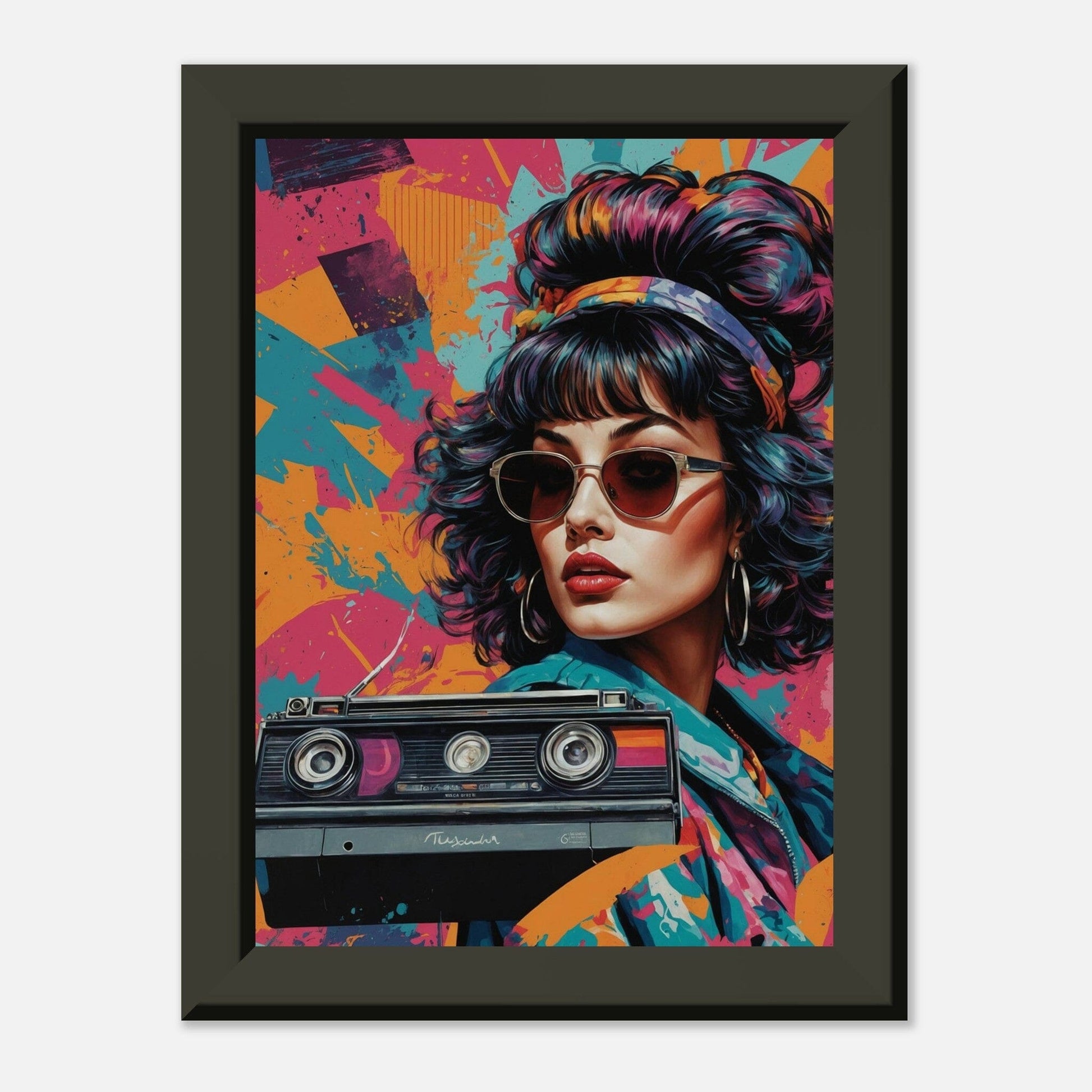 Premium Matte Paper Metal Framed Poster - Stilvolle Kunst in robustem Metallrahmen Print Material Modern Masterpieces 13x18 cm / 5x7″ 