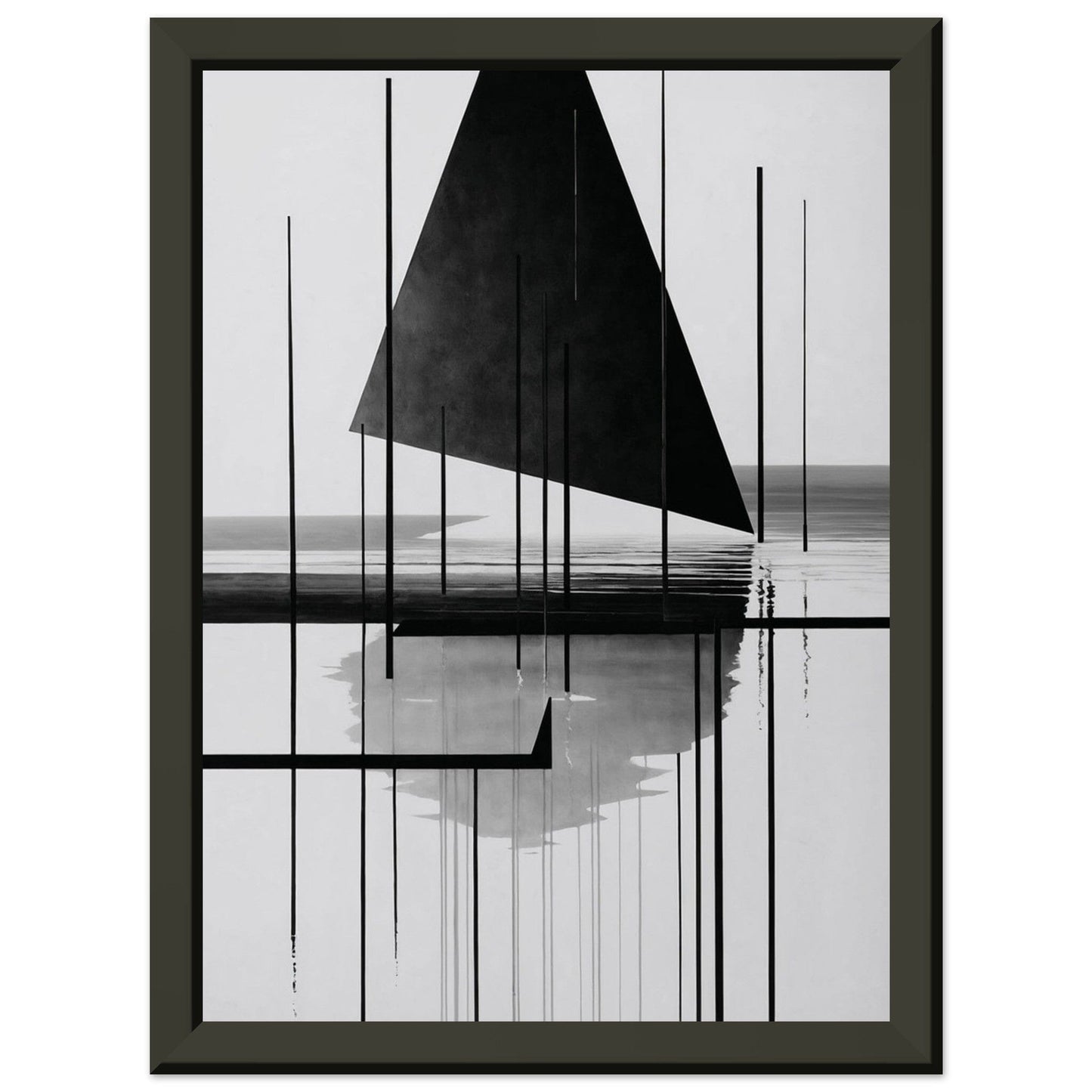 Premium Matte Paper Metal Framed Poster - Stilvolle Kunst in robustem Metallrahmen Print Material Modern Masterpieces 13x18 cm / 5x7″ 