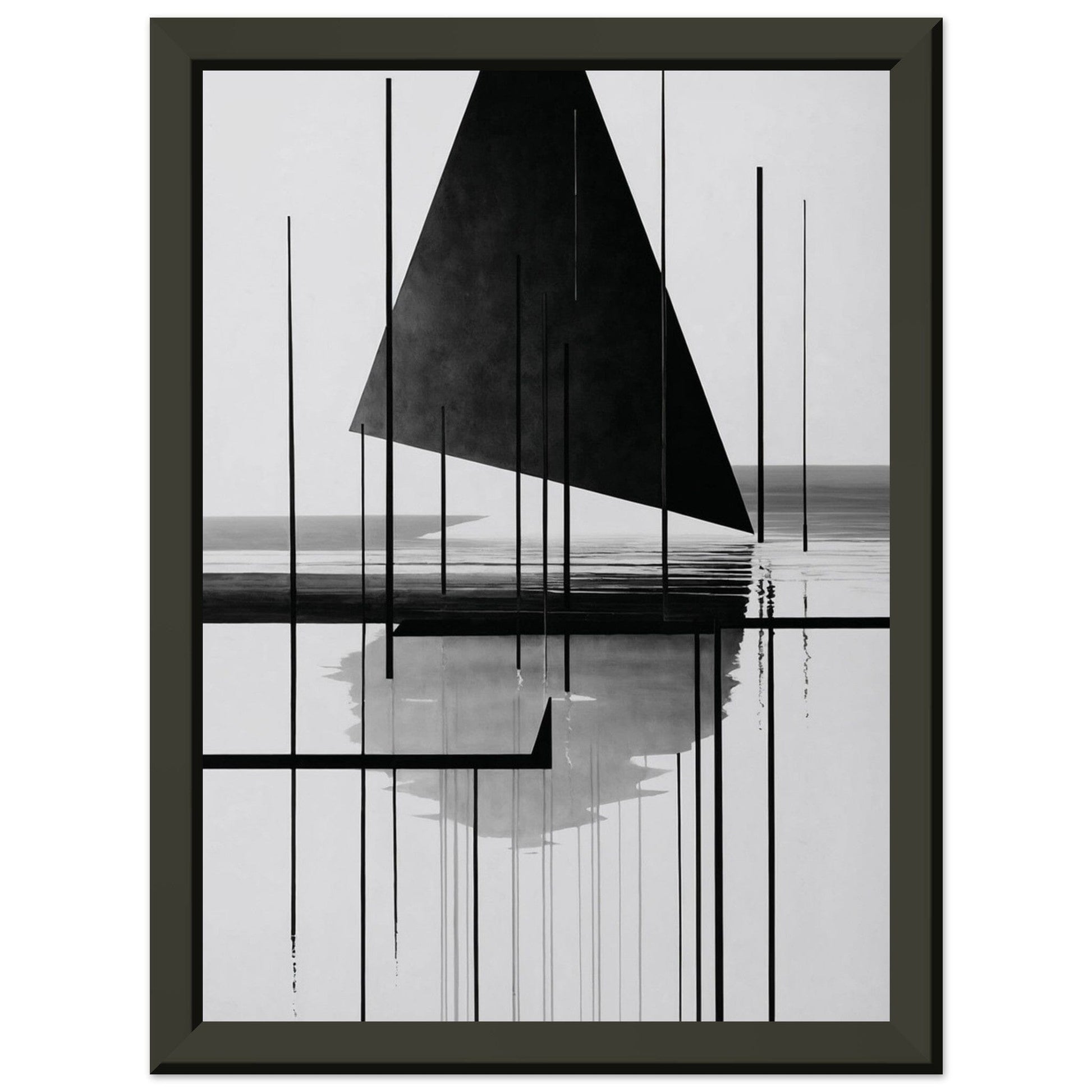 Premium Matte Paper Metal Framed Poster - Stilvolle Kunst in robustem Metallrahmen Print Material Modern Masterpieces 13x18 cm / 5x7″ 