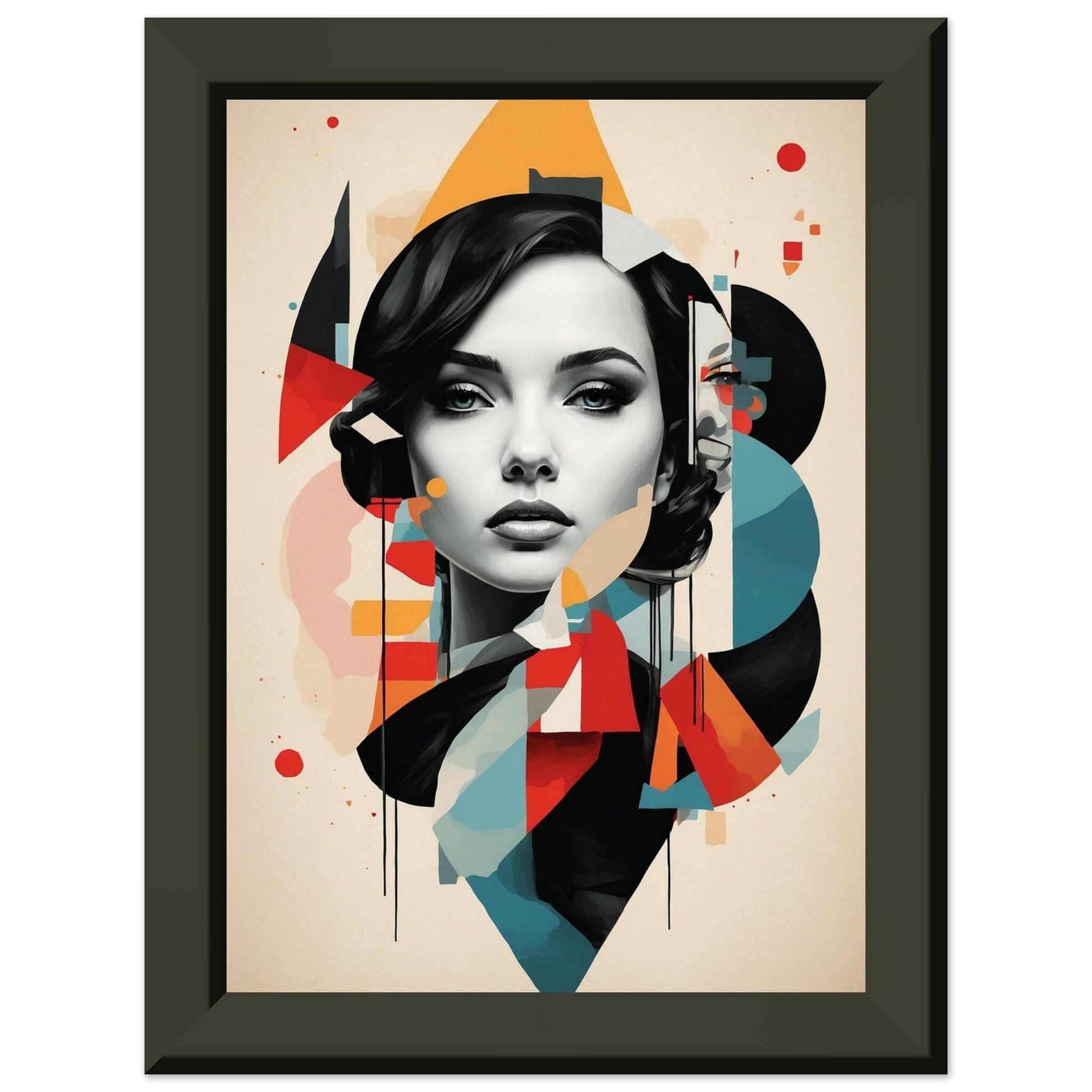 Premium Matte Paper Metal Framed Poster - Stilvolle Kunst in robustem Metallrahmen Print Material Modern Masterpieces 13x18 cm / 5x7″ 
