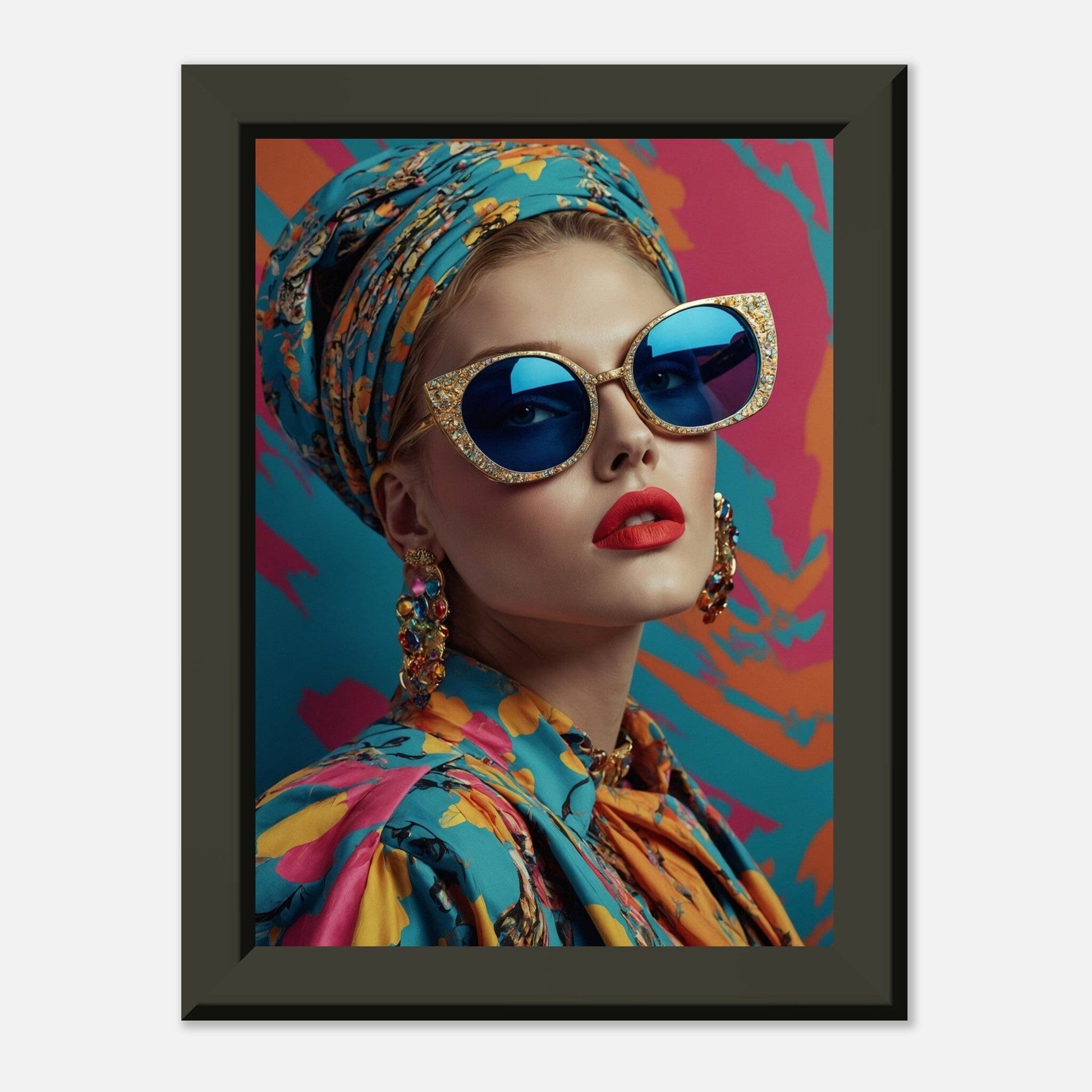 Premium Matte Paper Metal Framed Poster - Stilvolle Kunst in robustem Metallrahmen Print Material Modern Masterpieces 13x18 cm / 5x7″ 