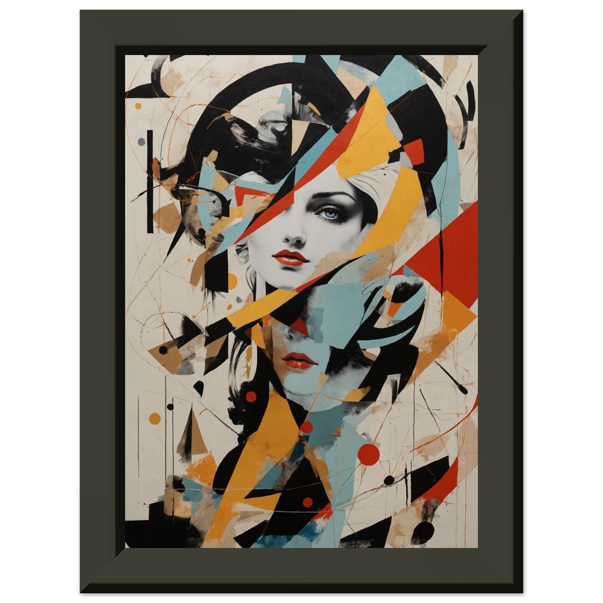 Premium Matte Paper Metal Framed Poster - Stilvolle Kunst in robustem Metallrahmen Print Material Modern Masterpieces 13x18 cm / 5x7″ 