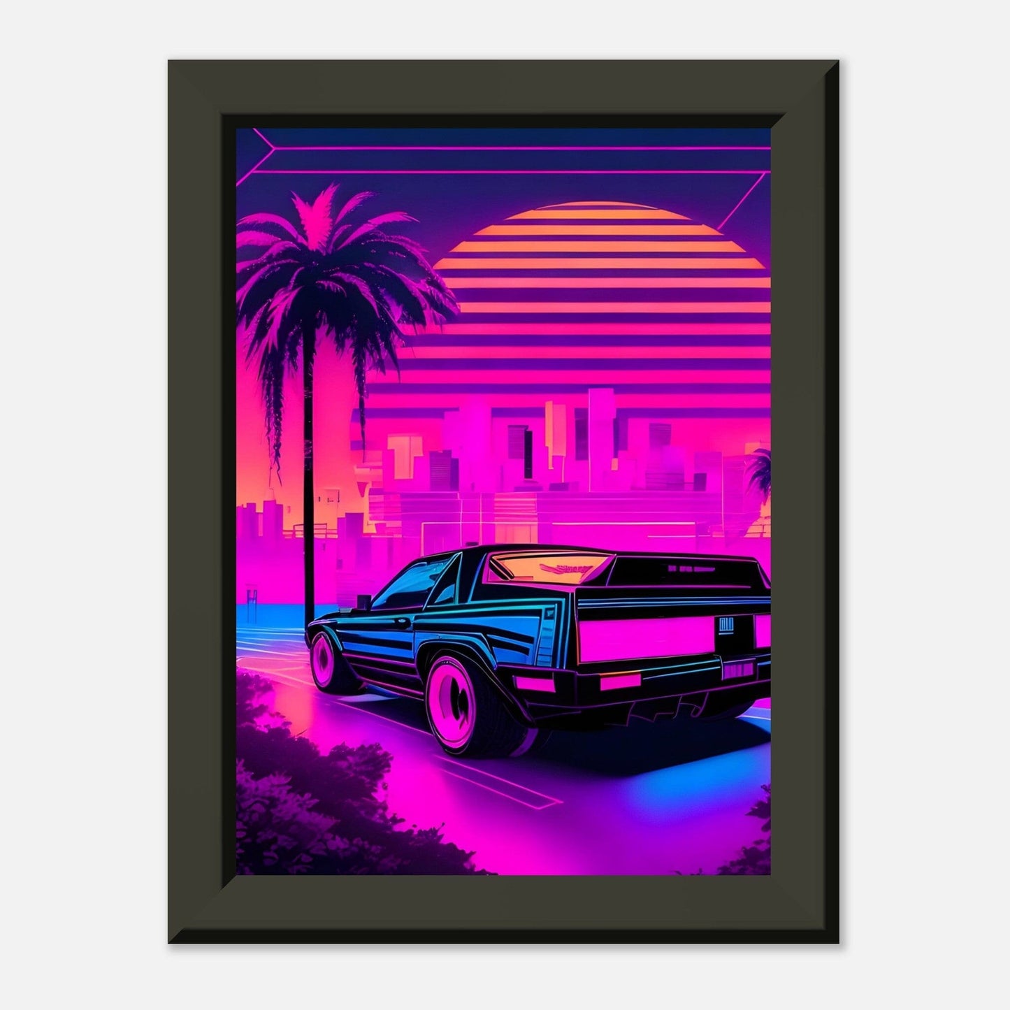 Premium Matte Paper Metal Framed Poster - Stilvolle Kunst in robustem Metallrahmen Print Material Modern Masterpieces 13x18 cm / 5x7″ 