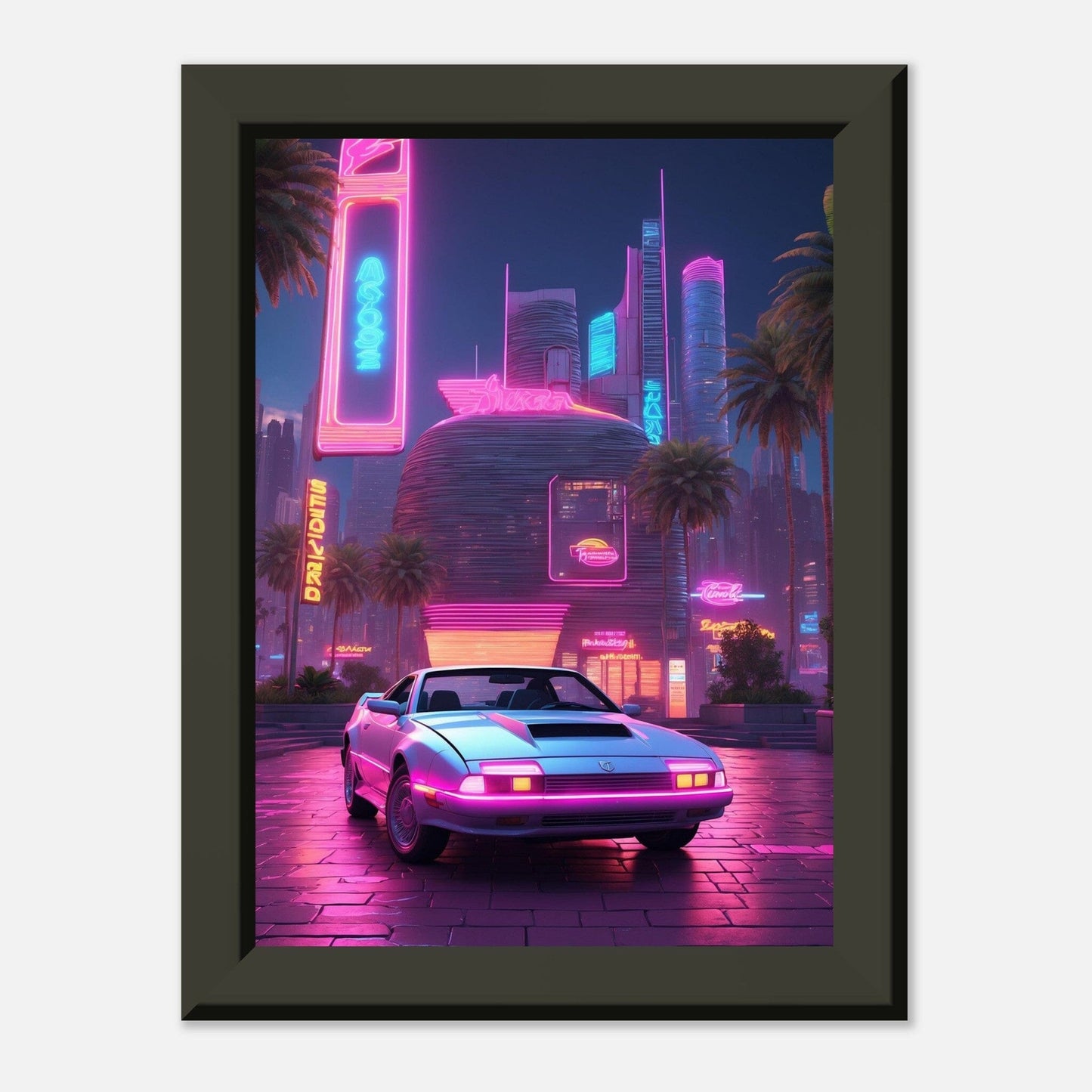 Premium Matte Paper Metal Framed Poster - Stilvolle Kunst in robustem Metallrahmen Print Material Modern Masterpieces 13x18 cm / 5x7″ 