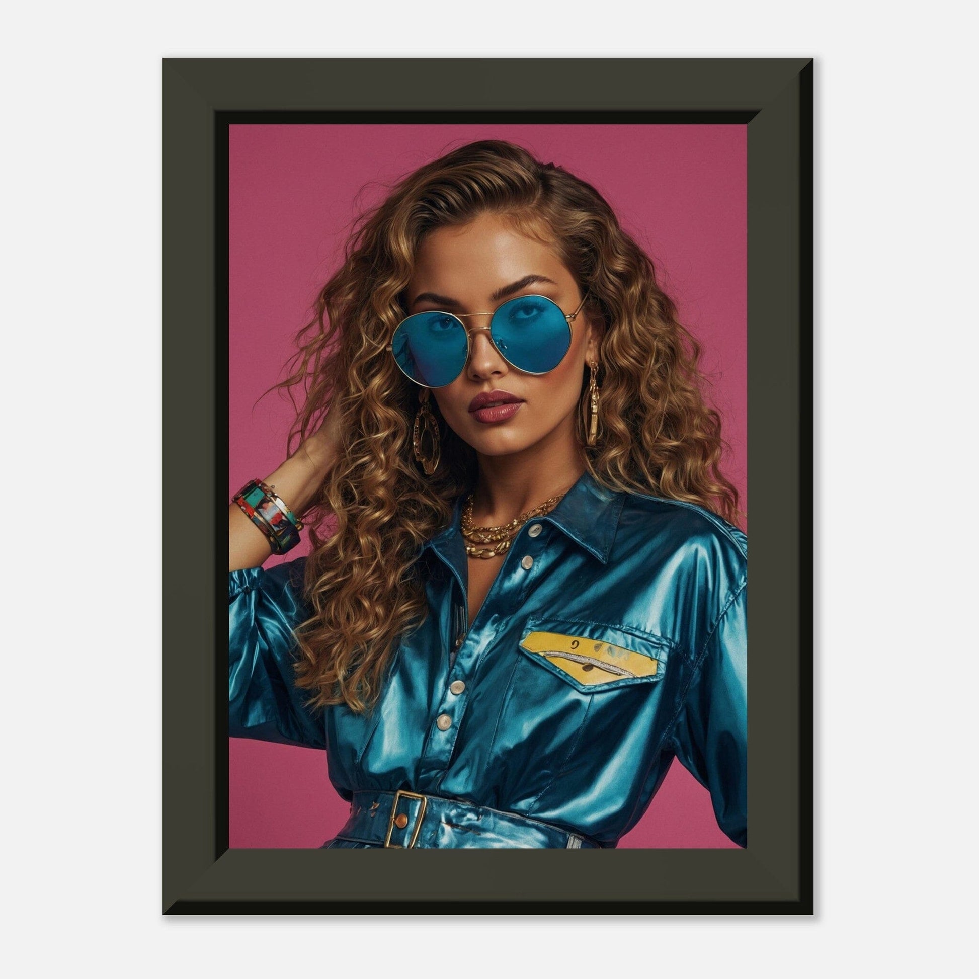 Premium Matte Paper Metal Framed Poster - Stilvolle Kunst in robustem Metallrahmen Print Material Modern Masterpieces 13x18 cm / 5x7″ 