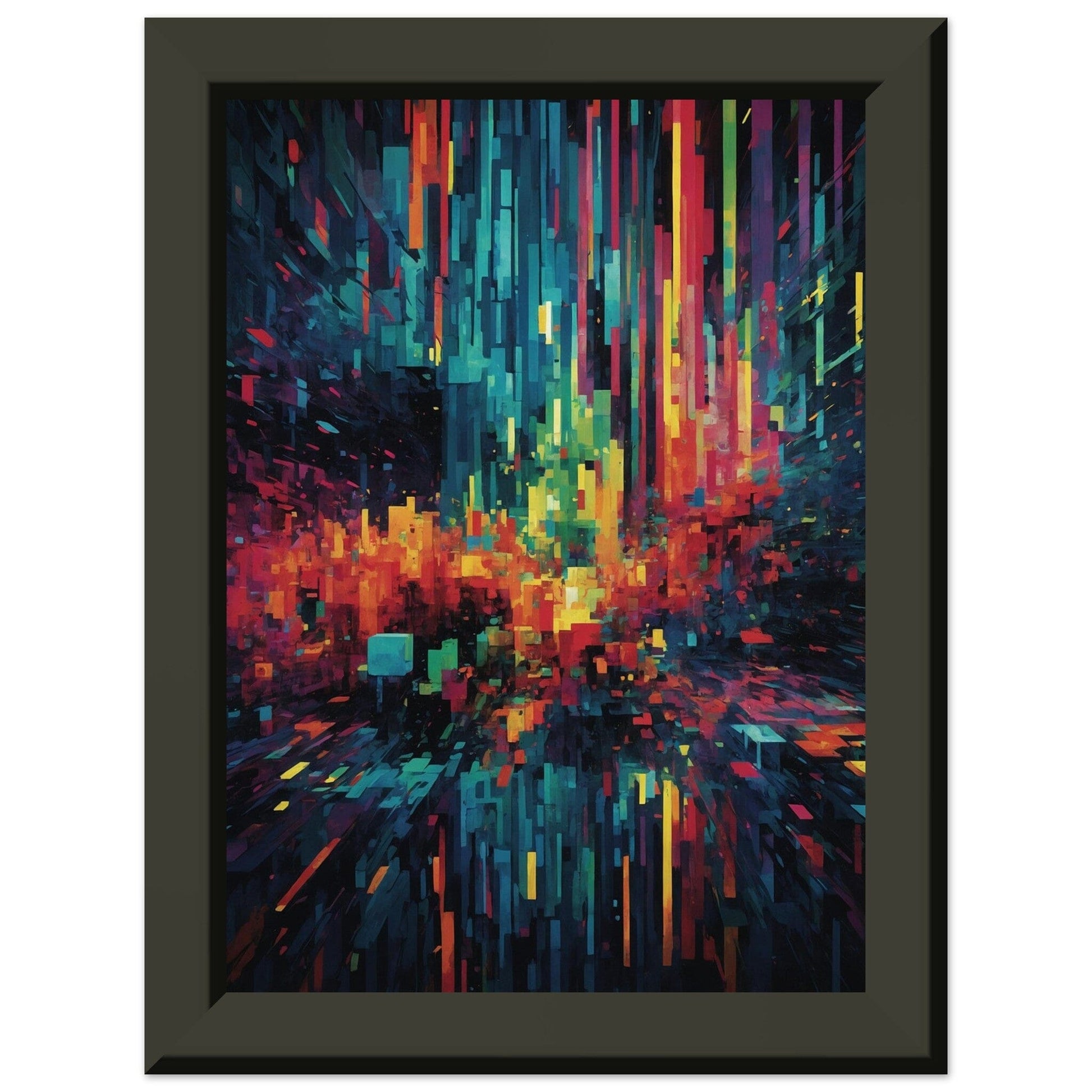 Premium Matte Paper Metal Framed Poster - Stilvolle Kunst in robustem Metallrahmen Print Material Modern Masterpieces 13x18 cm / 5x7″ 
