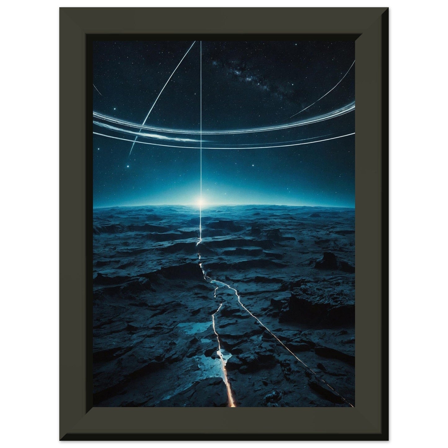 Premium Matte Paper Metal Framed Poster - Stilvolle Kunst in robustem Metallrahmen Print Material Modern Masterpieces 13x18 cm / 5x7″ 