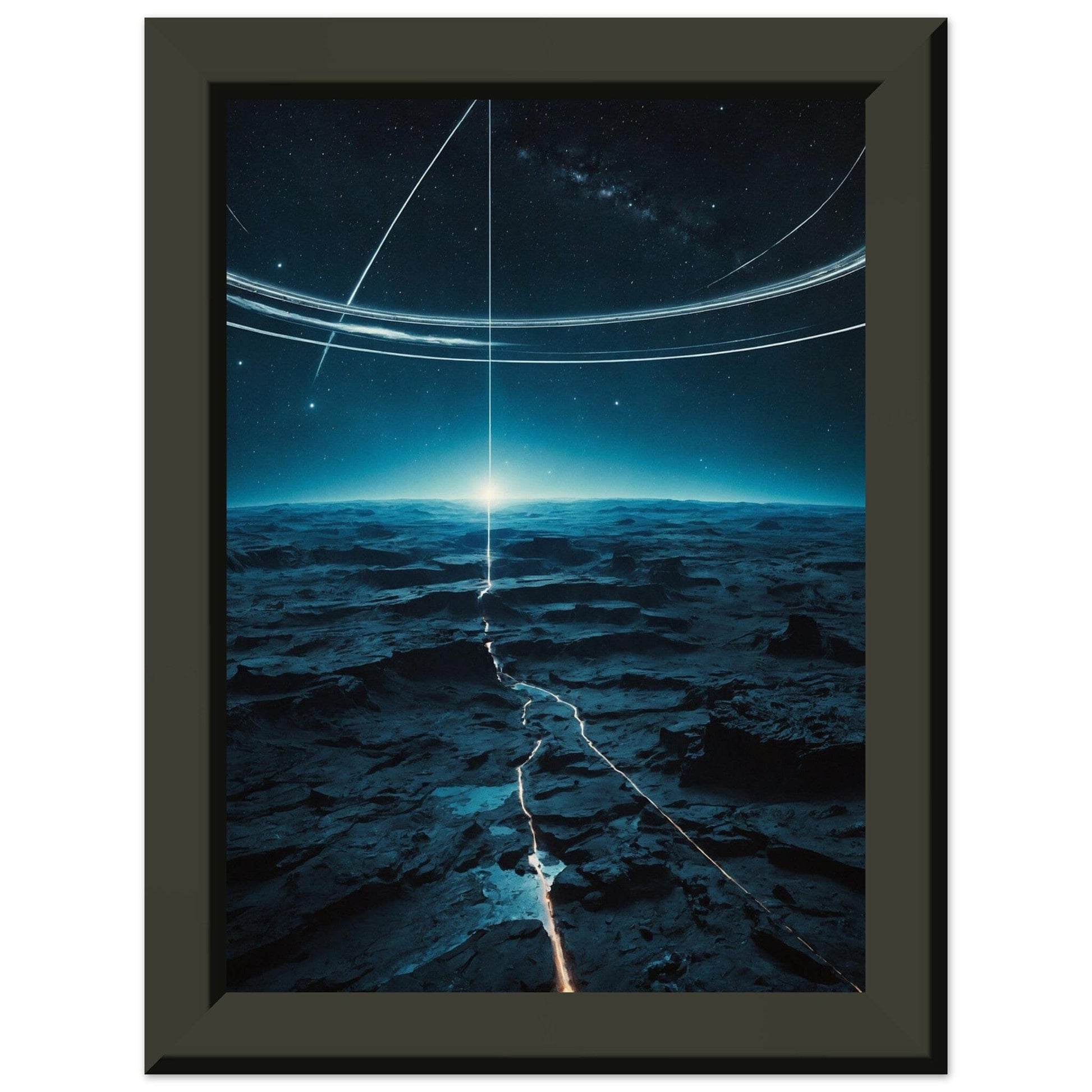 Premium Matte Paper Metal Framed Poster - Stilvolle Kunst in robustem Metallrahmen Print Material Modern Masterpieces 13x18 cm / 5x7″ 