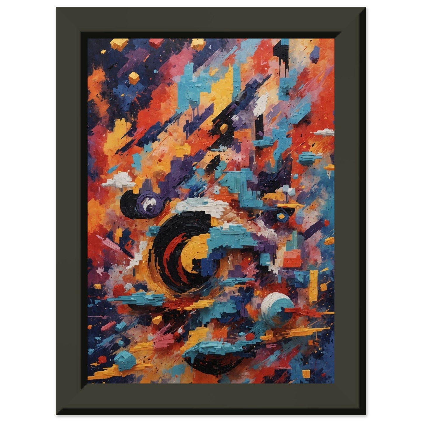 Premium Matte Paper Metal Framed Poster - Stilvolle Kunst in robustem Metallrahmen Print Material Modern Masterpieces 13x18 cm / 5x7″ 