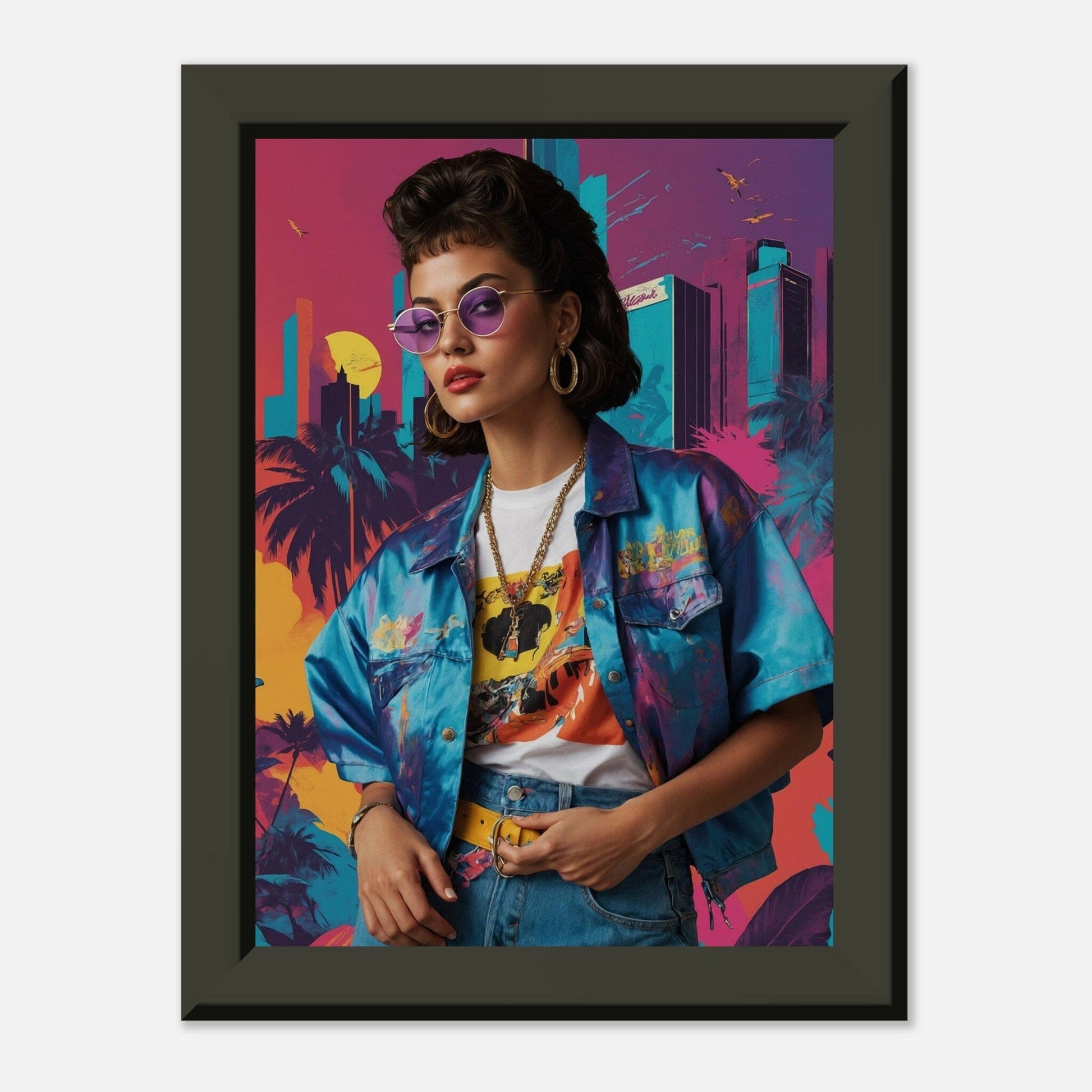 Premium Matte Paper Metal Framed Poster - Stilvolle Kunst in robustem Metallrahmen Print Material Modern Masterpieces 13x18 cm / 5x7″ 