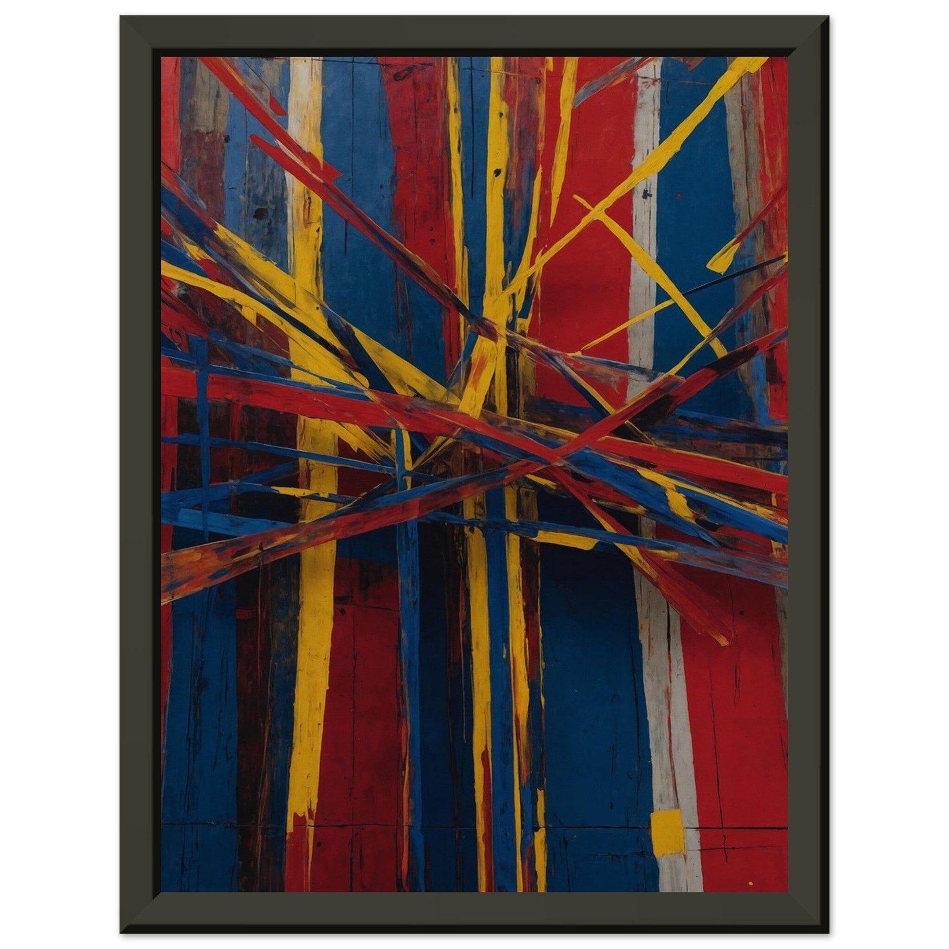 Premium Matte Paper Metal Framed Poster - Stilvolle Kunst in robustem Metallrahmen Print Material Modern Masterpieces 15x20 cm / 6x8″ 