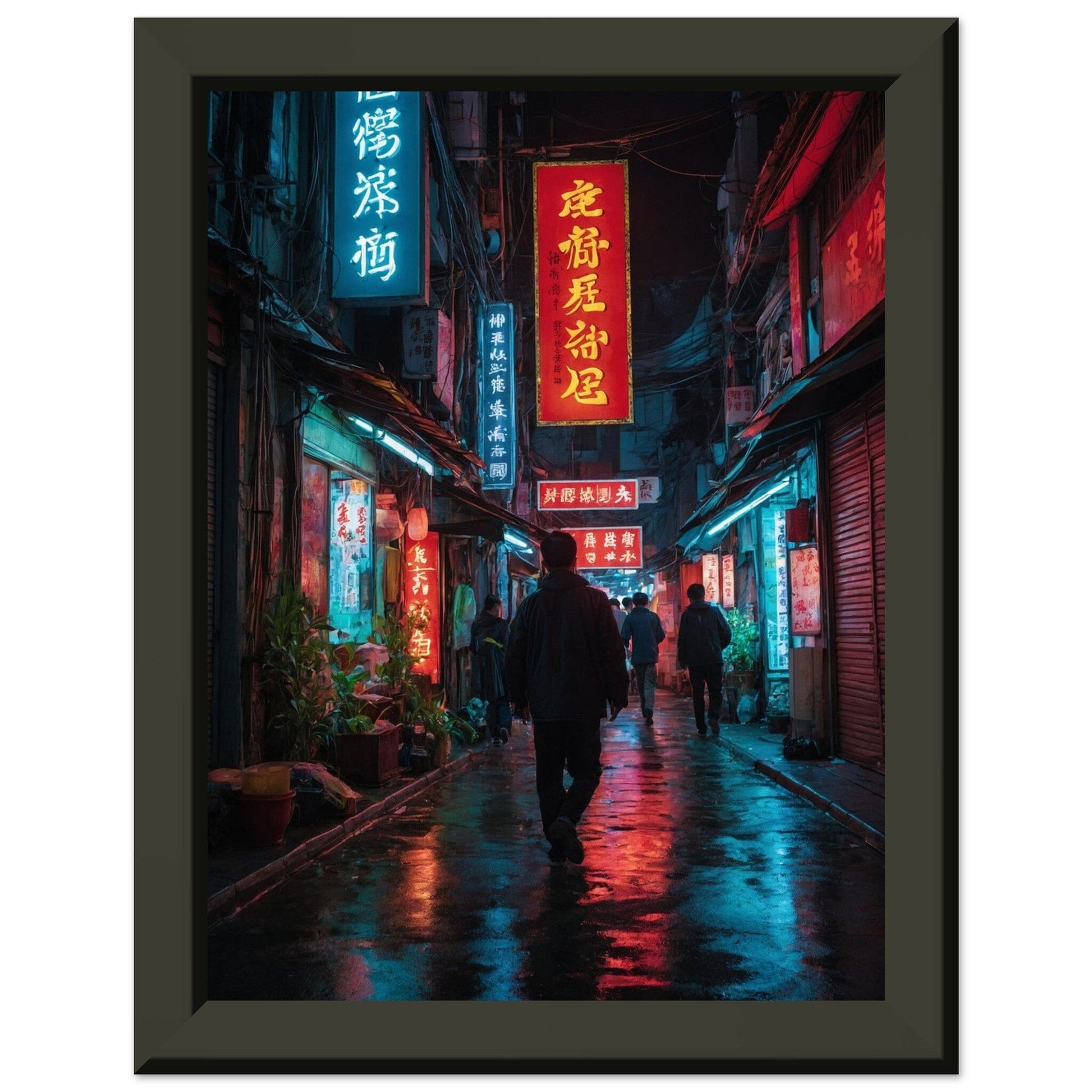 Premium Matte Paper Metal Framed Poster - Stilvolle Kunst in robustem Metallrahmen Print Material Modern Masterpieces 15x20 cm / 6x8″ 