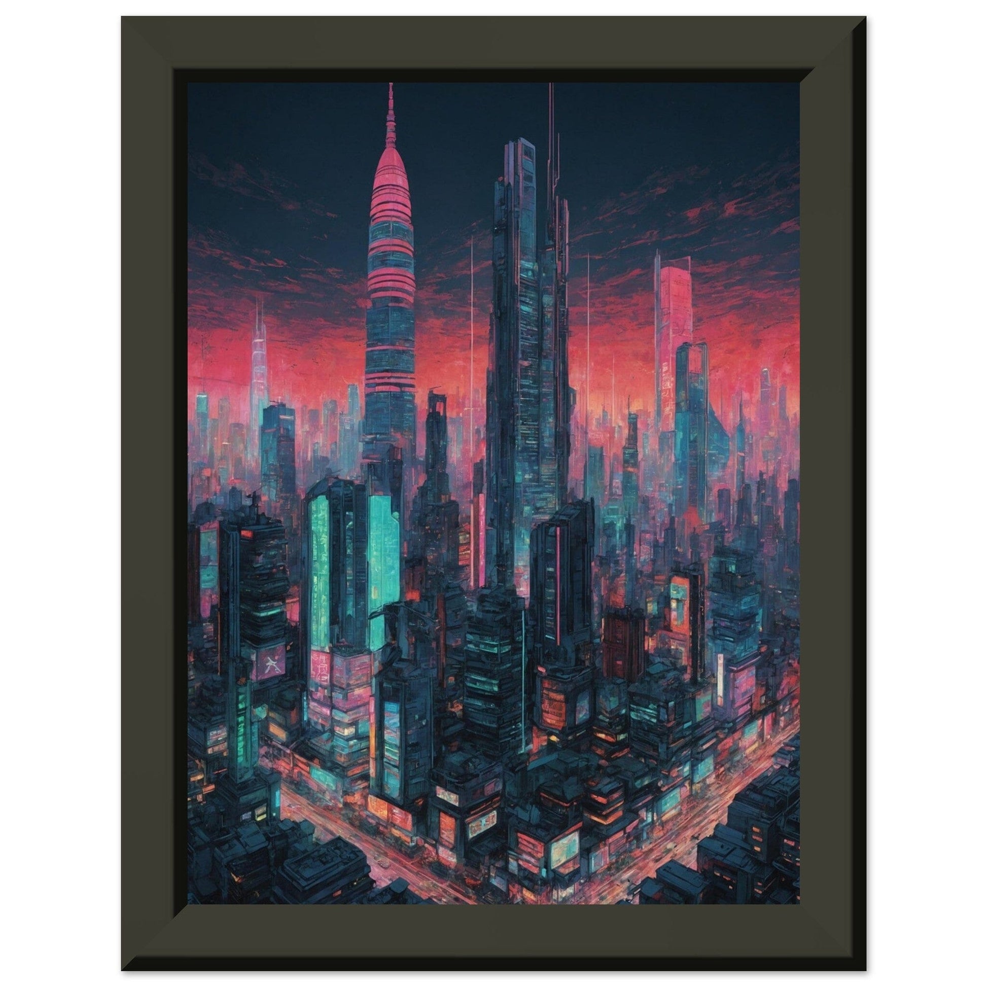 Premium Matte Paper Metal Framed Poster - Stilvolle Kunst in robustem Metallrahmen Print Material Modern Masterpieces 15x20 cm / 6x8″ 