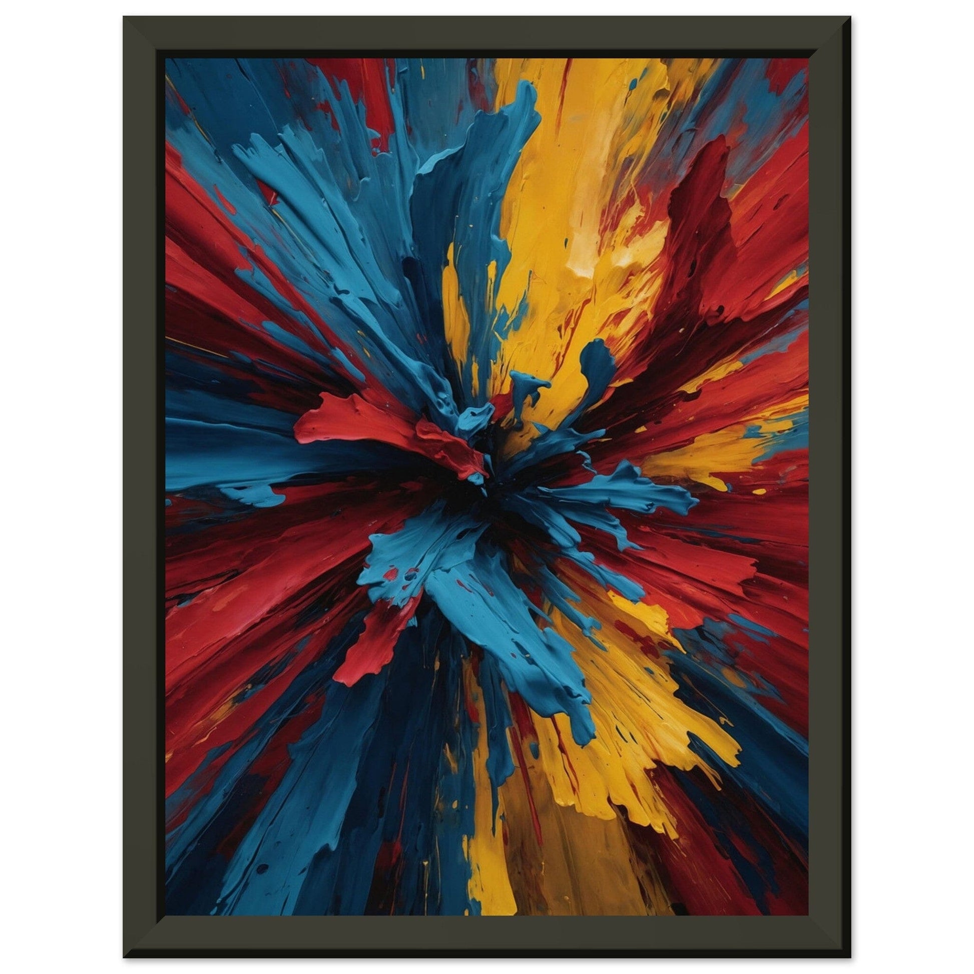 Premium Matte Paper Metal Framed Poster - Stilvolle Kunst in robustem Metallrahmen Print Material Modern Masterpieces 15x20 cm / 6x8″ 