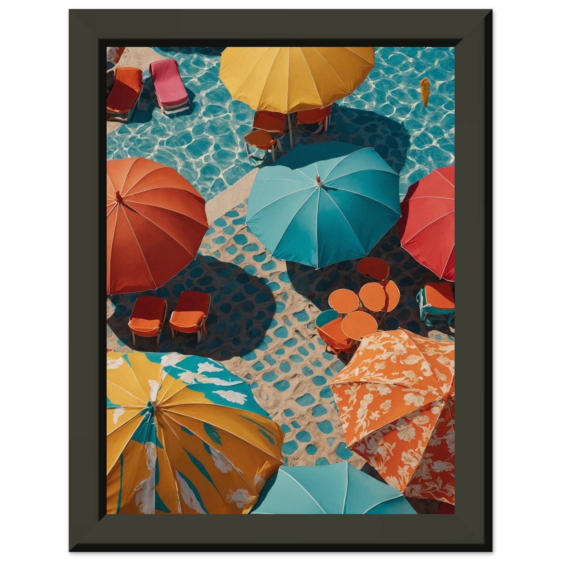 Premium Matte Paper Metal Framed Poster - Stilvolle Kunst in robustem Metallrahmen Print Material Modern Masterpieces 15x20 cm / 6x8″ 