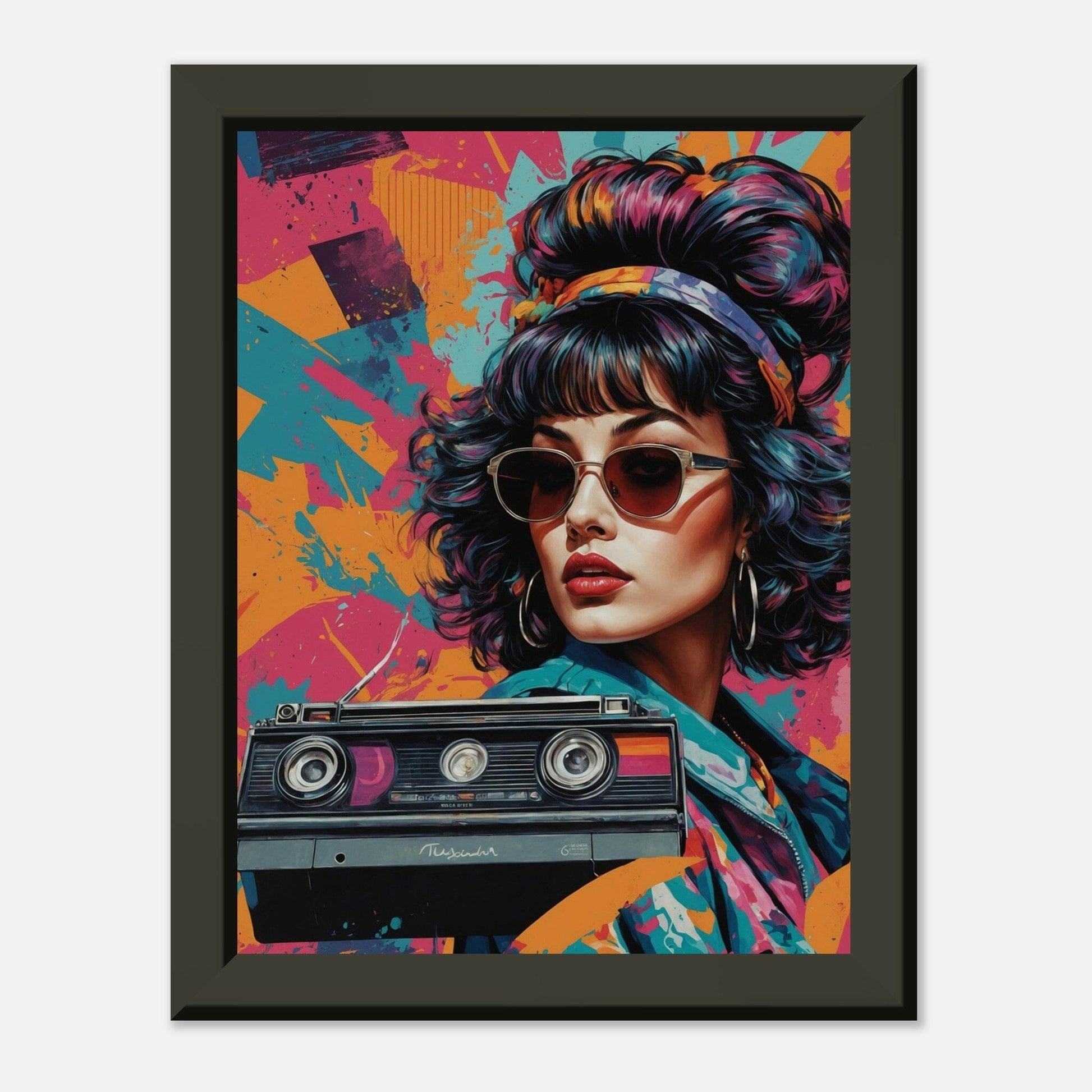 Premium Matte Paper Metal Framed Poster - Stilvolle Kunst in robustem Metallrahmen Print Material Modern Masterpieces 15x20 cm / 6x8″ 