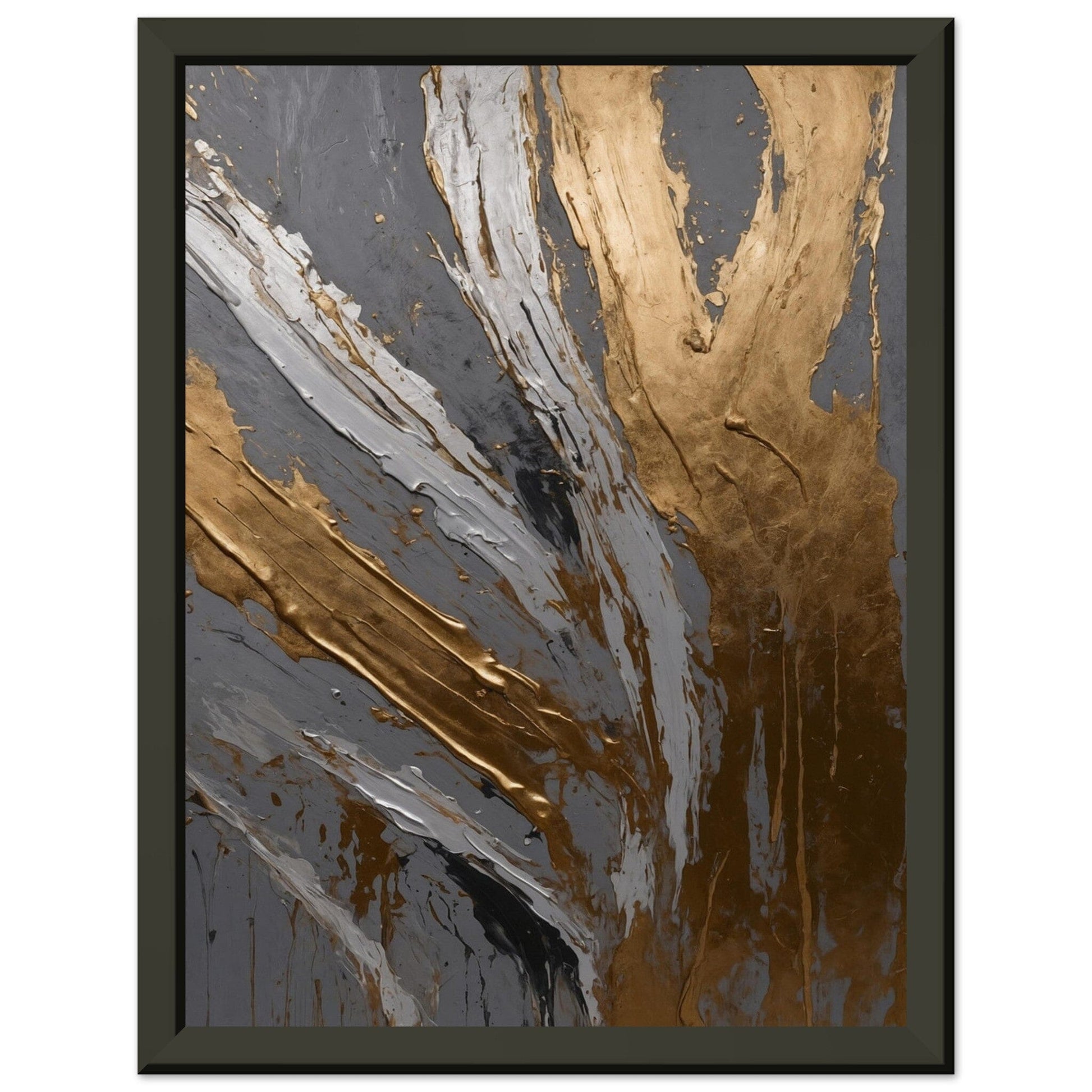 Premium Matte Paper Metal Framed Poster - Stilvolle Kunst in robustem Metallrahmen Print Material Modern Masterpieces 15x20 cm / 6x8″ 