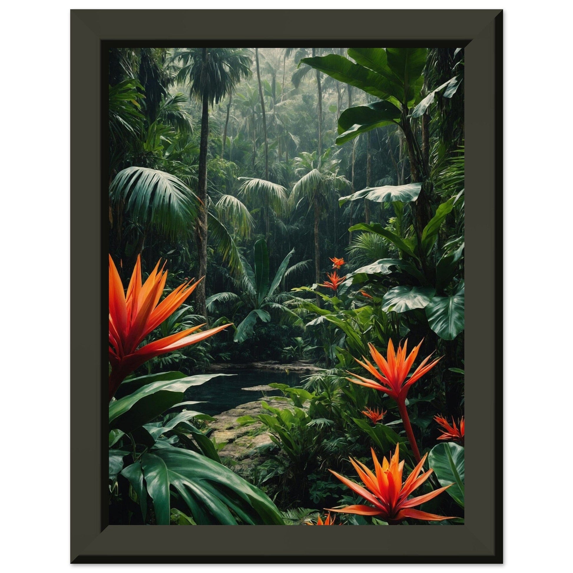 Premium Matte Paper Metal Framed Poster - Stilvolle Kunst in robustem Metallrahmen Print Material Modern Masterpieces 15x20 cm / 6x8″ 