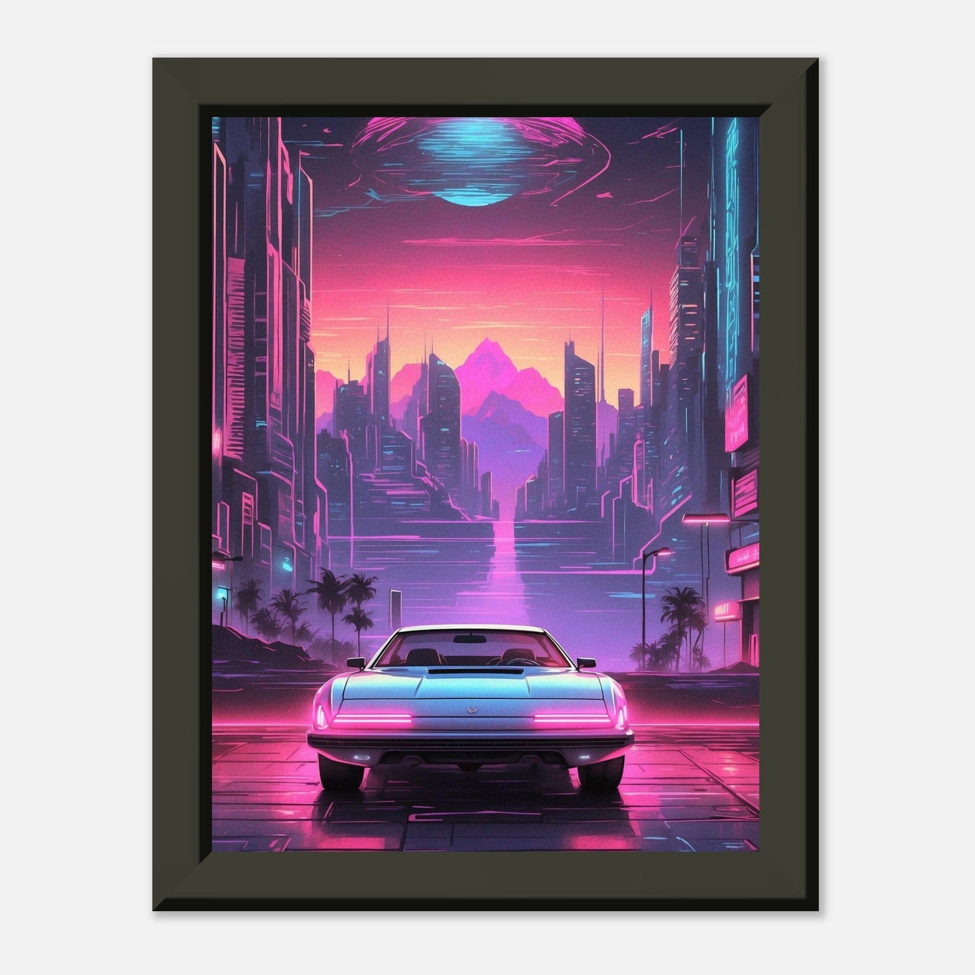 Premium Matte Paper Metal Framed Poster - Stilvolle Kunst in robustem Metallrahmen Print Material Modern Masterpieces 15x20 cm / 6x8″ 