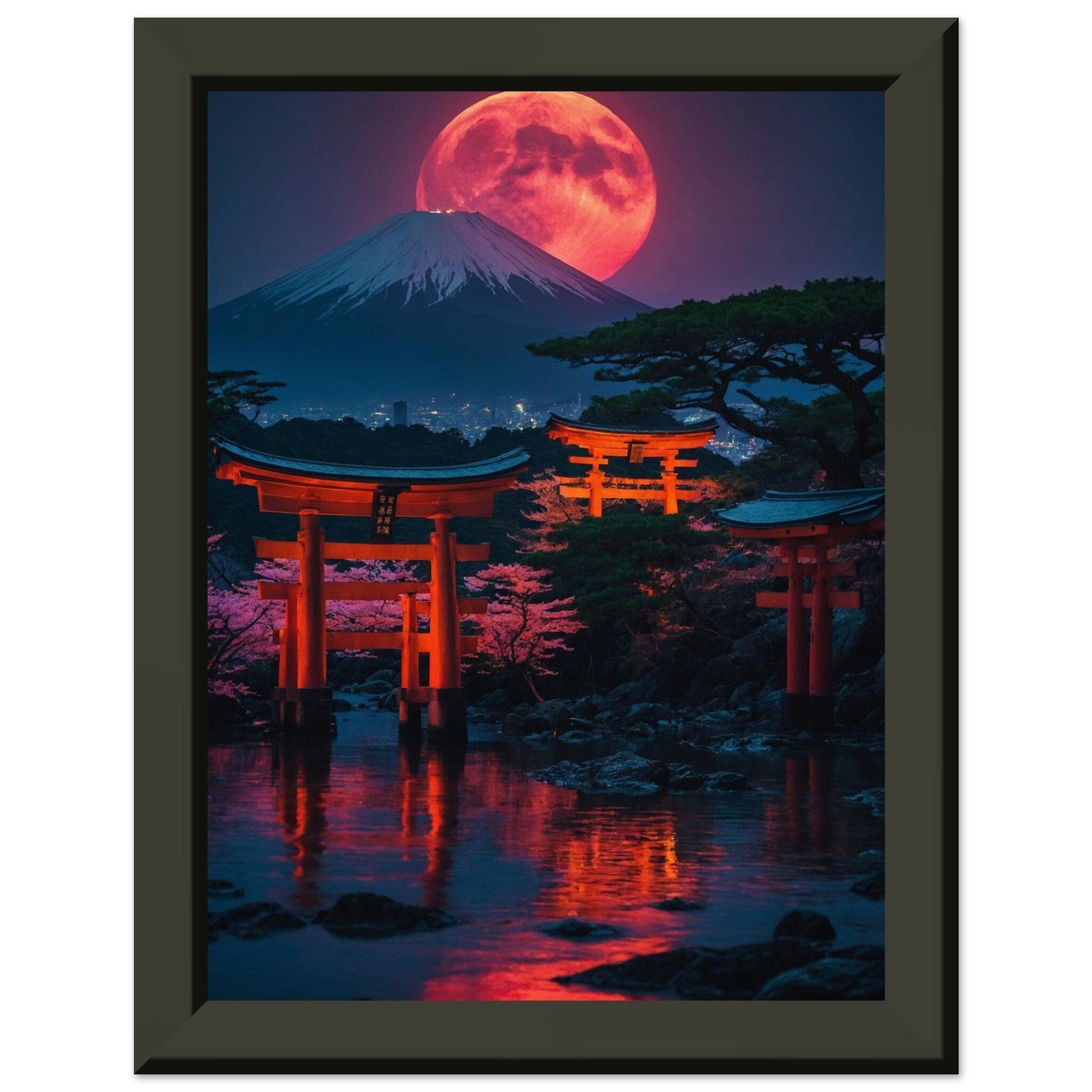 Premium Matte Paper Metal Framed Poster - Stilvolle Kunst in robustem Metallrahmen Print Material Modern Masterpieces 15x20 cm / 6x8″ 