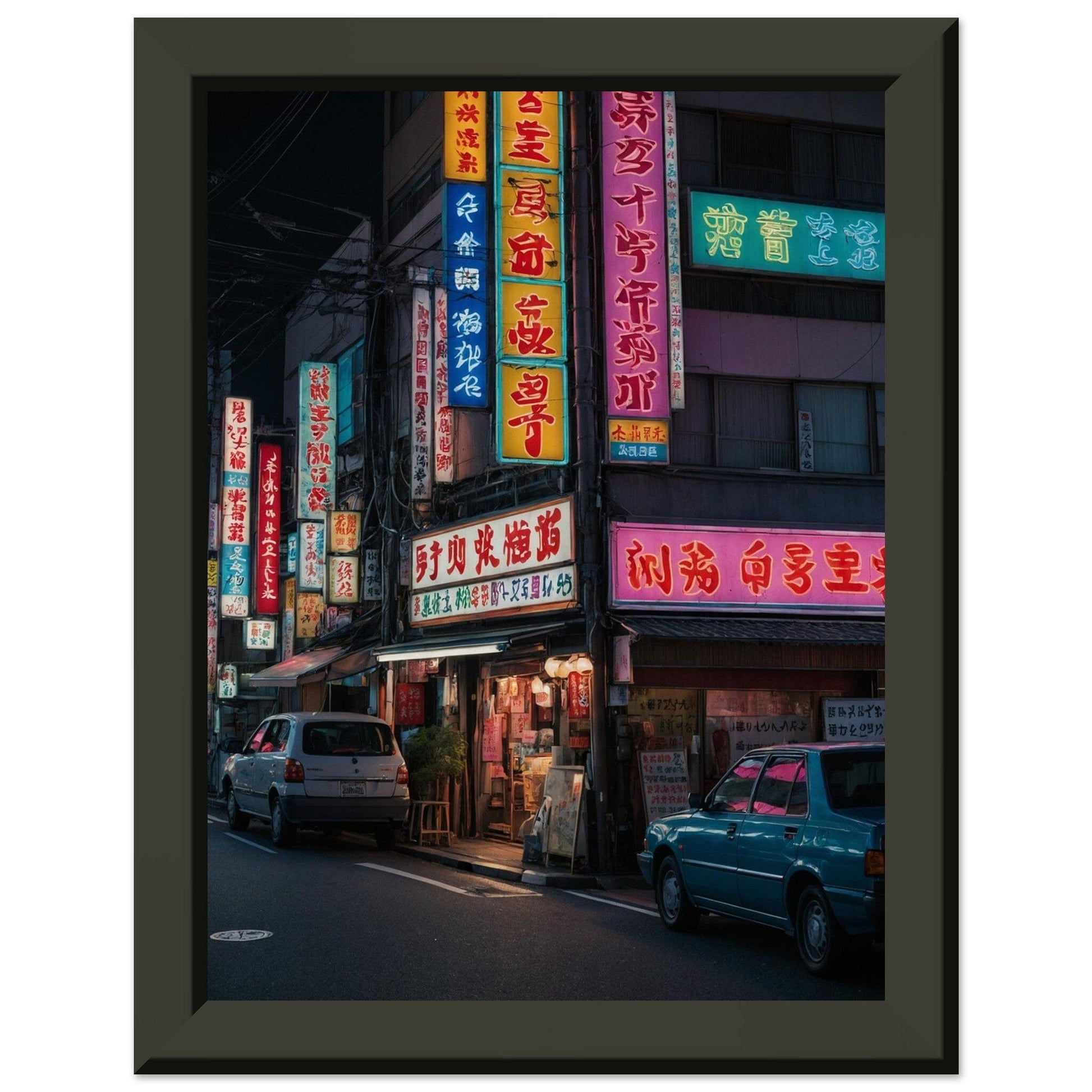 Premium Matte Paper Metal Framed Poster - Stilvolle Kunst in robustem Metallrahmen Print Material Modern Masterpieces 15x20 cm / 6x8″ 