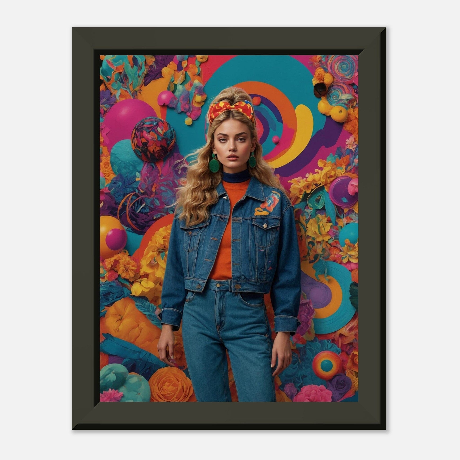Premium Matte Paper Metal Framed Poster - Stilvolle Kunst in robustem Metallrahmen Print Material Modern Masterpieces 15x20 cm / 6x8″ 