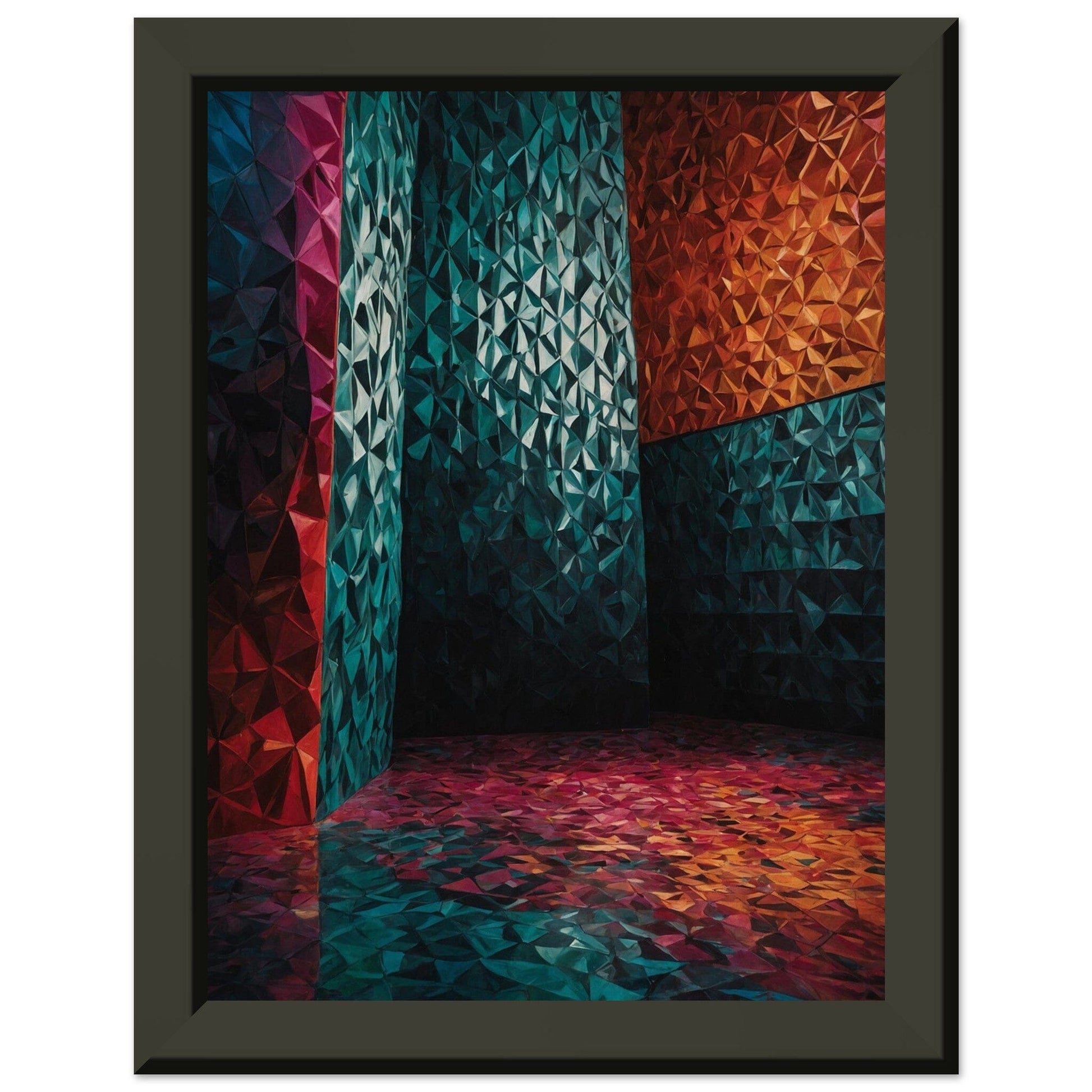 Premium Matte Paper Metal Framed Poster - Stilvolle Kunst in robustem Metallrahmen Print Material Modern Masterpieces 15x20 cm / 6x8″ 