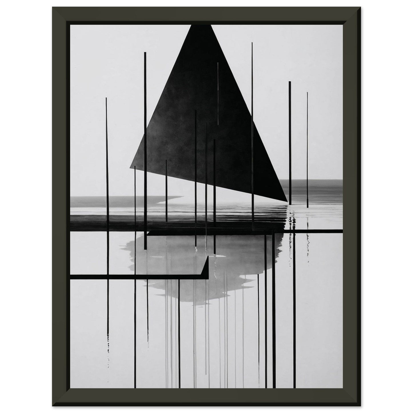 Premium Matte Paper Metal Framed Poster - Stilvolle Kunst in robustem Metallrahmen Print Material Modern Masterpieces 15x20 cm / 6x8″ 