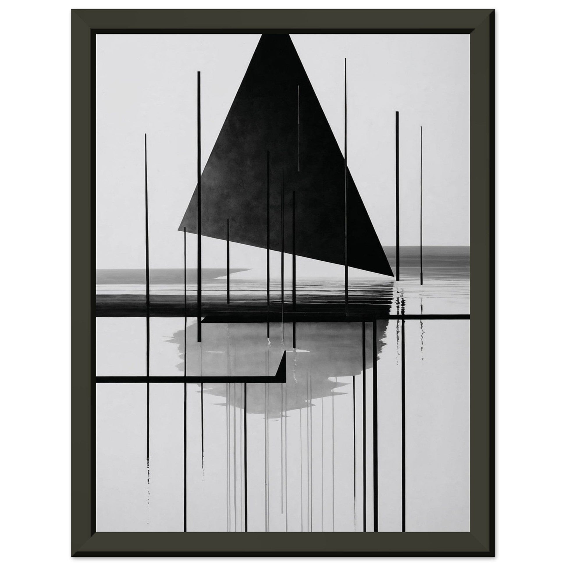 Premium Matte Paper Metal Framed Poster - Stilvolle Kunst in robustem Metallrahmen Print Material Modern Masterpieces 15x20 cm / 6x8″ 