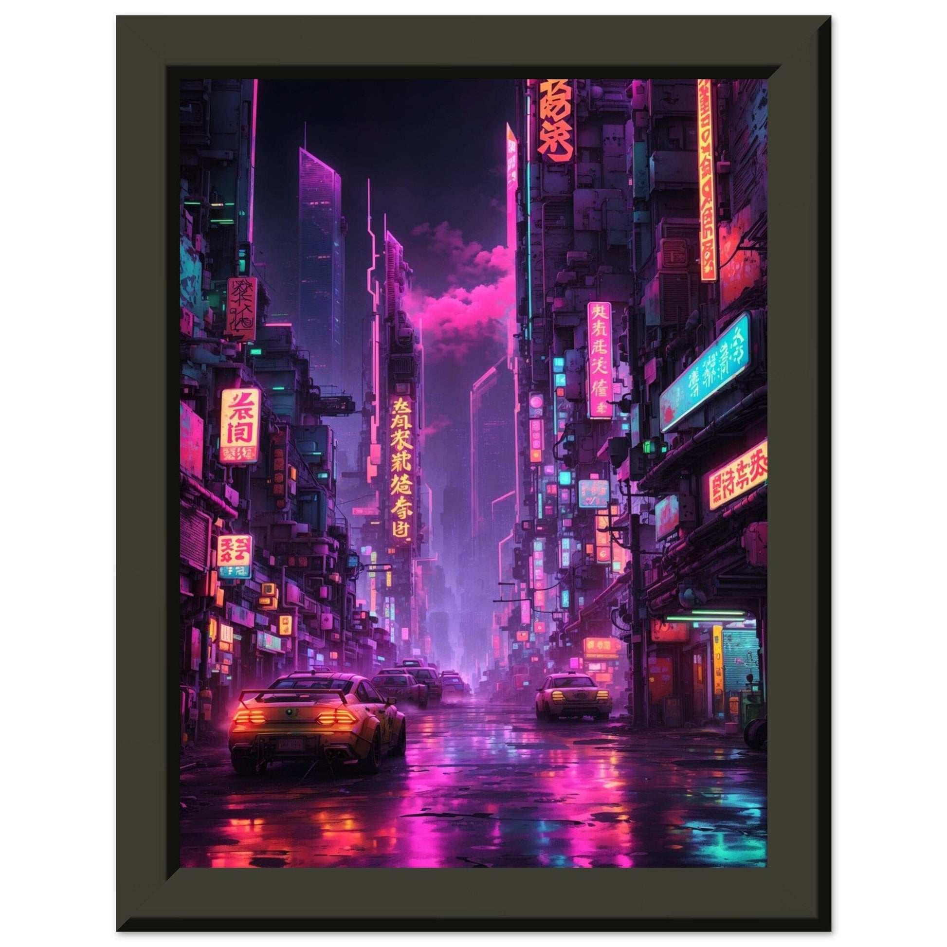 Premium Matte Paper Metal Framed Poster - Stilvolle Kunst in robustem Metallrahmen Print Material Modern Masterpieces 15x20 cm / 6x8″ 