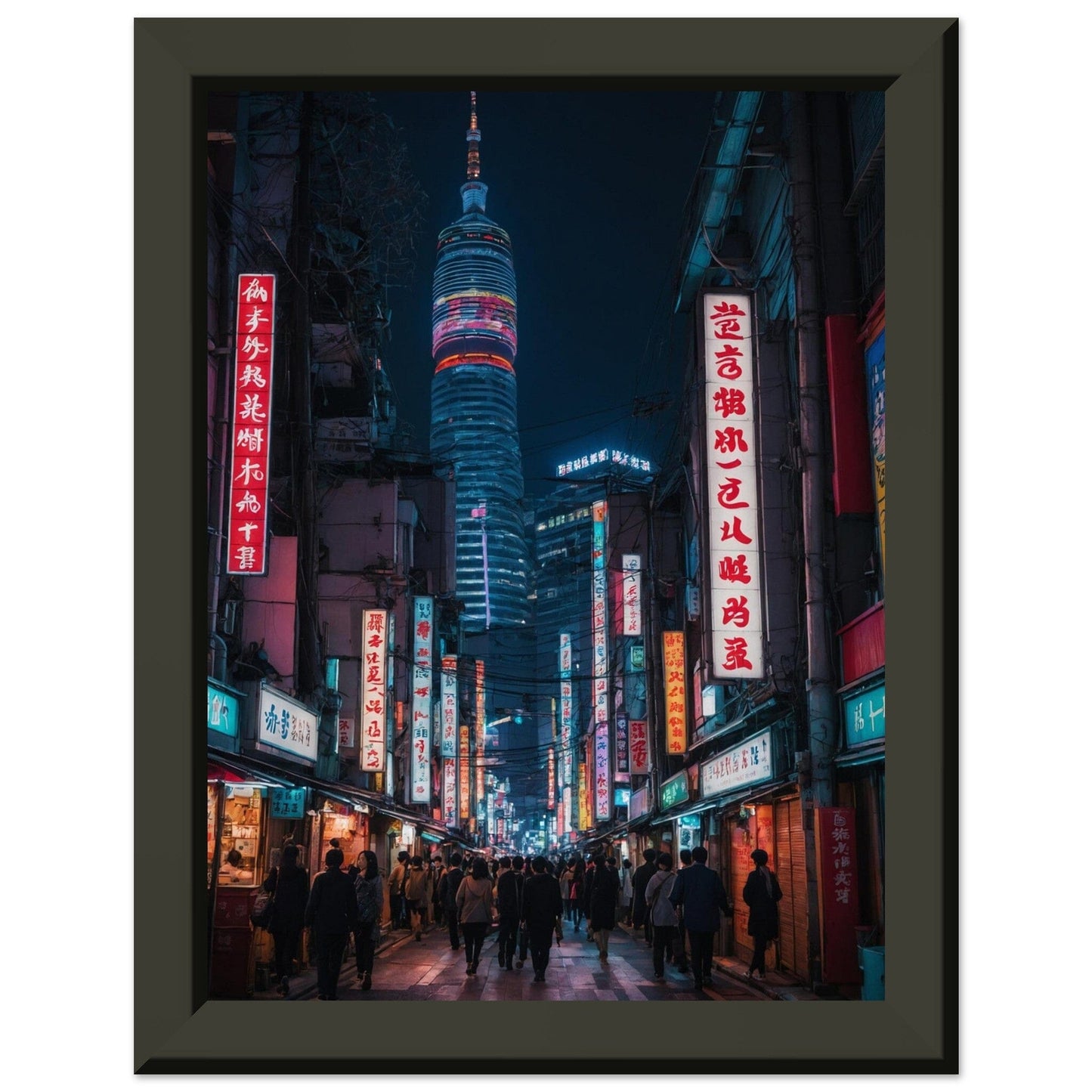 Premium Matte Paper Metal Framed Poster - Stilvolle Kunst in robustem Metallrahmen Print Material Modern Masterpieces 15x20 cm / 6x8″ 