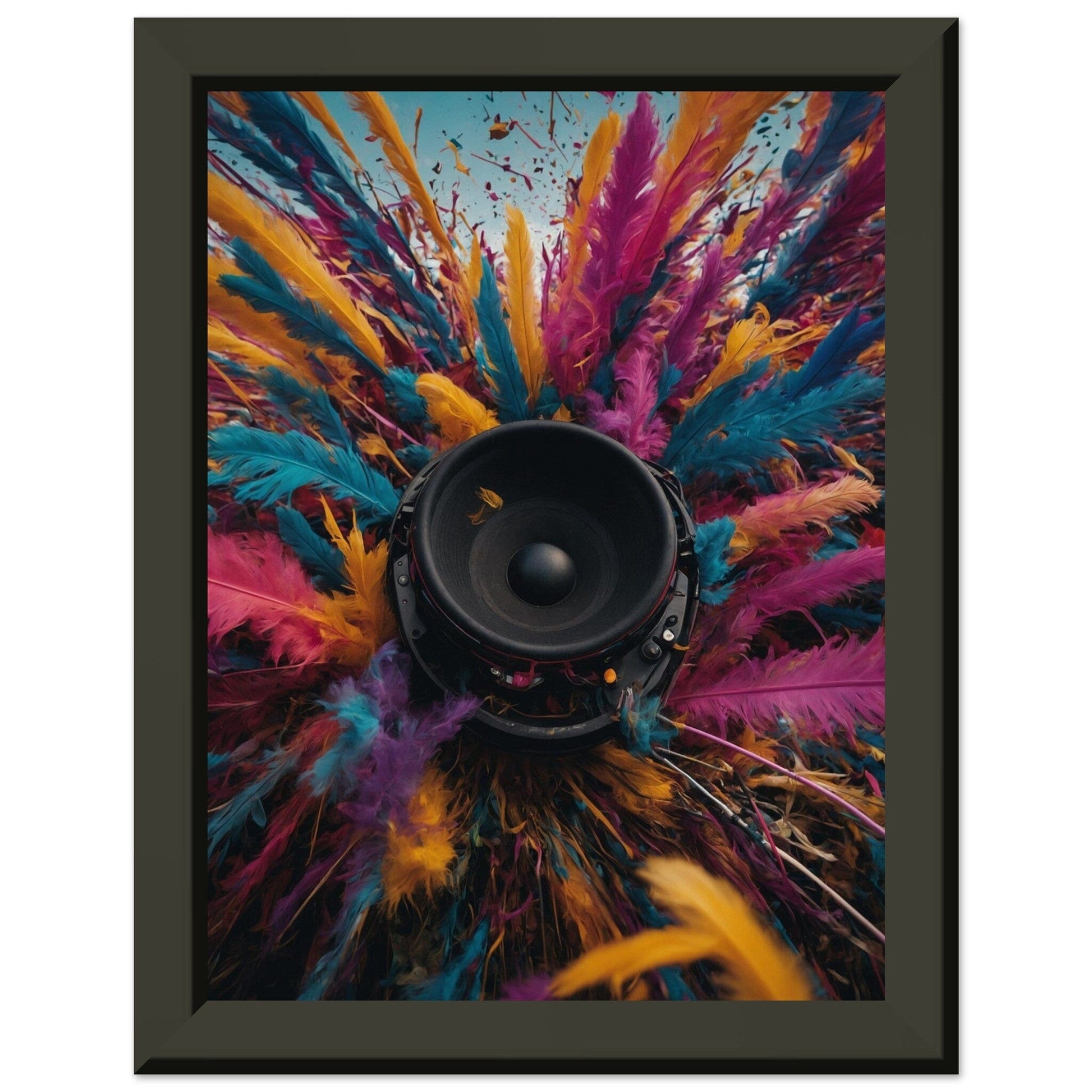 Premium Matte Paper Metal Framed Poster - Stilvolle Kunst in robustem Metallrahmen Print Material Modern Masterpieces 15x20 cm / 6x8″ 