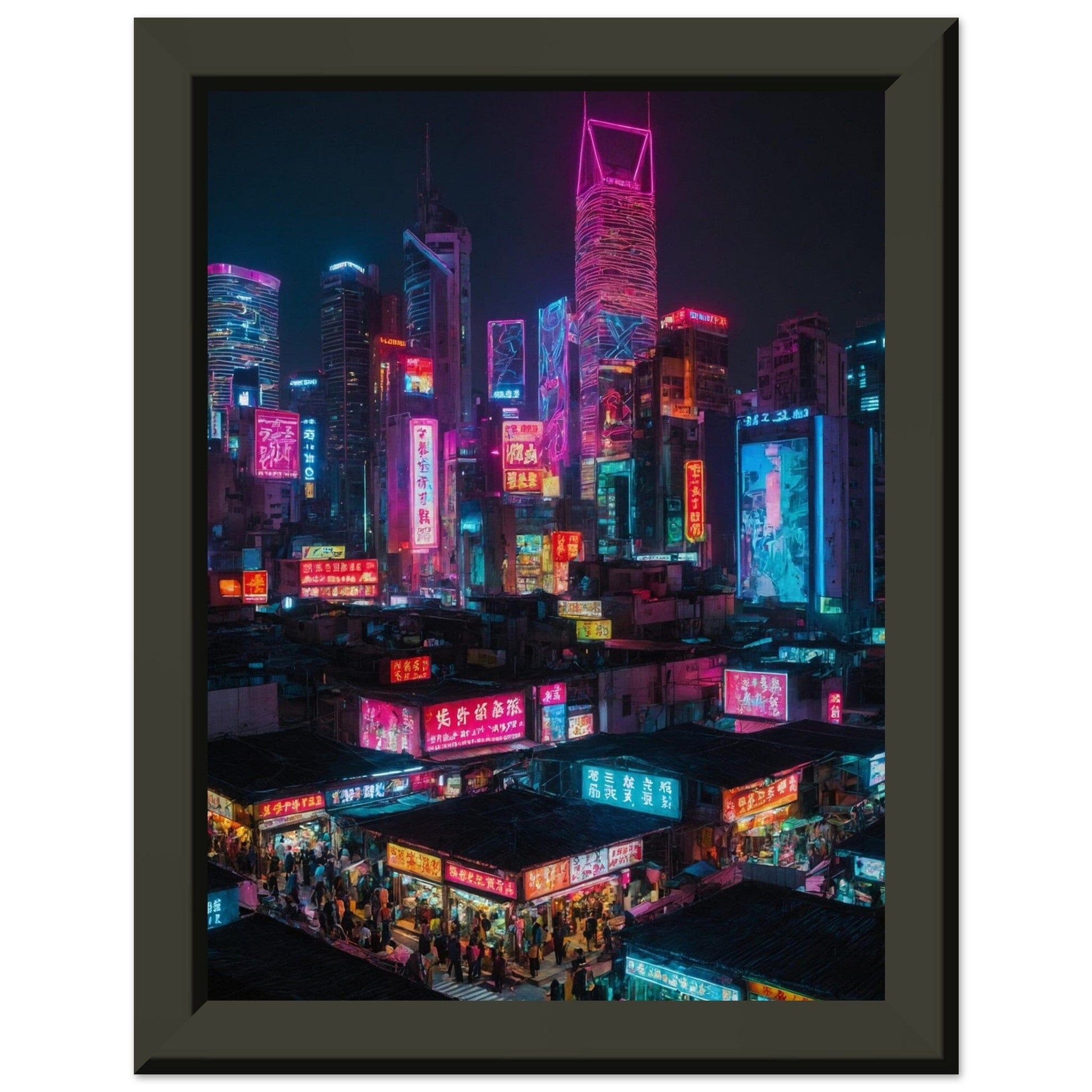 Premium Matte Paper Metal Framed Poster - Stilvolle Kunst in robustem Metallrahmen Print Material Modern Masterpieces 15x20 cm / 6x8″ 