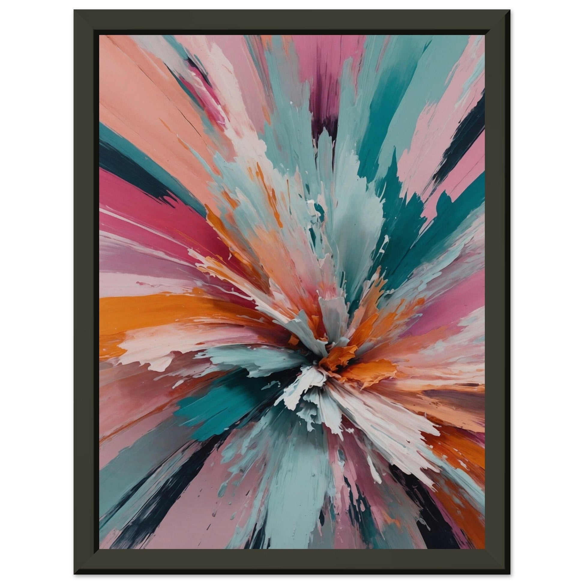 Premium Matte Paper Metal Framed Poster - Stilvolle Kunst in robustem Metallrahmen Print Material Modern Masterpieces 15x20 cm / 6x8″ 