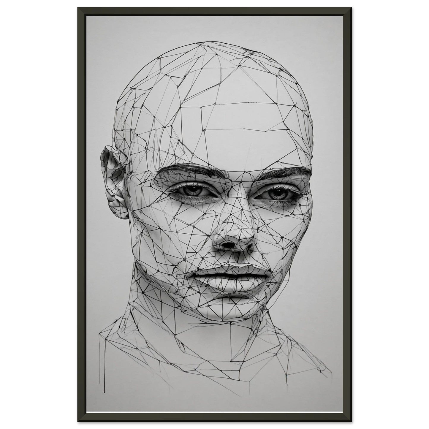 Premium Matte Paper Metal Framed Poster - Stilvolle Kunst in robustem Metallrahmen Print Material Modern Masterpieces 28x43 cm / XL (11x17″) 